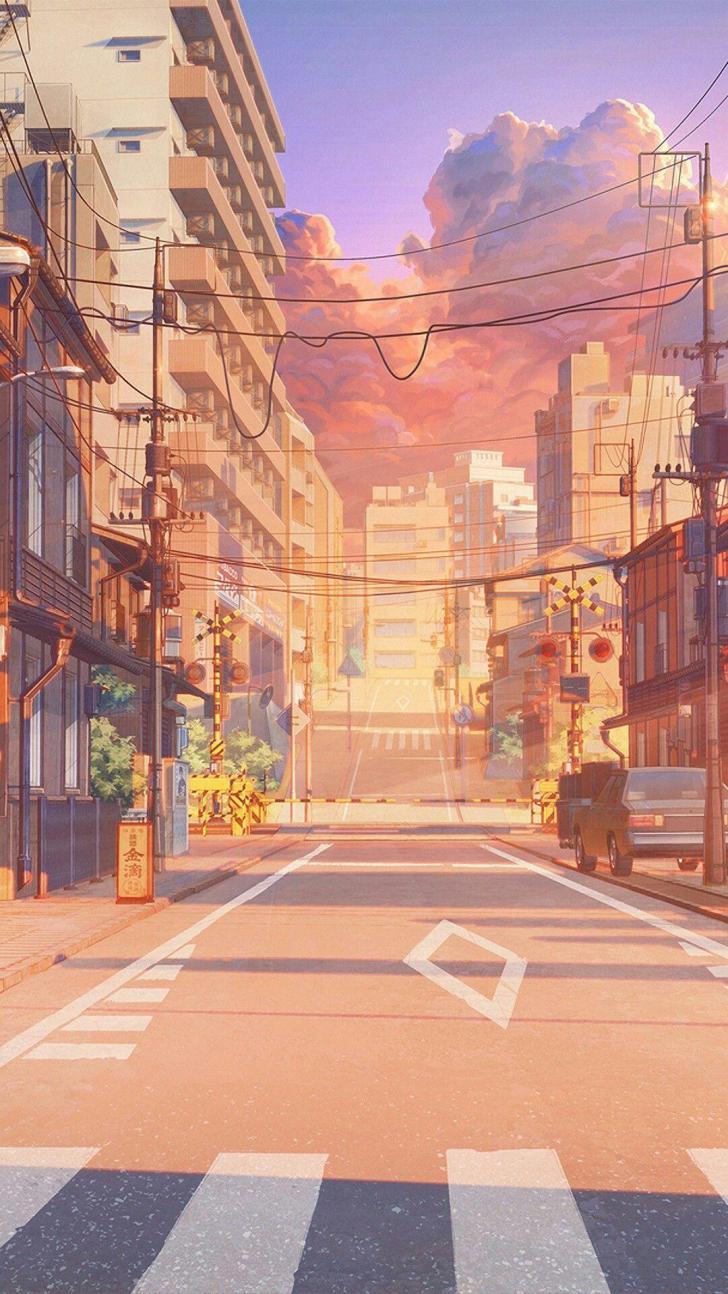 Anime Street 4K Wallpapers