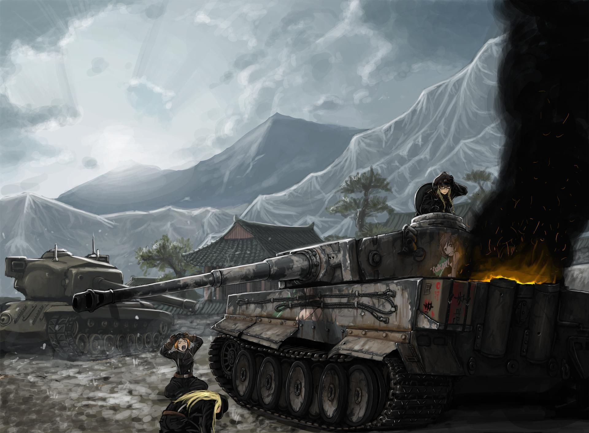 Anime Tanks Wallpapers