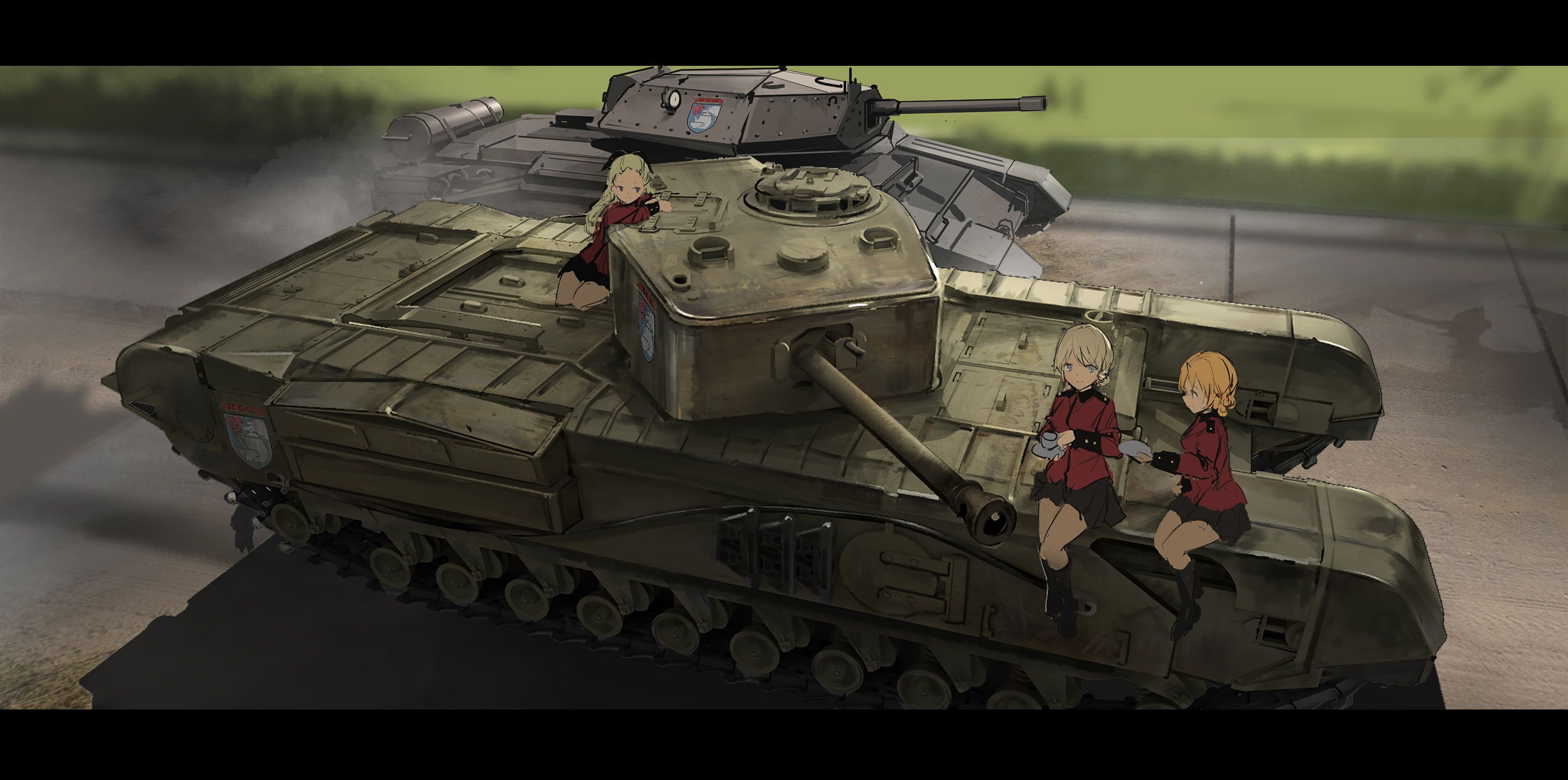 Anime Tanks Wallpapers