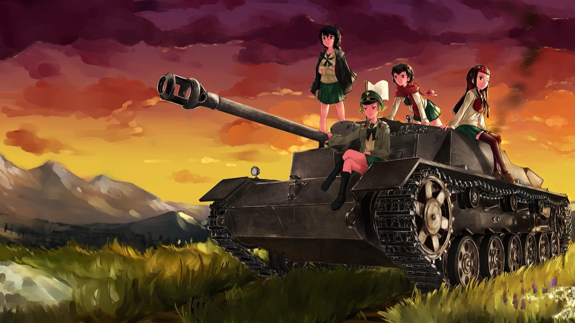 Anime Tanks Wallpapers