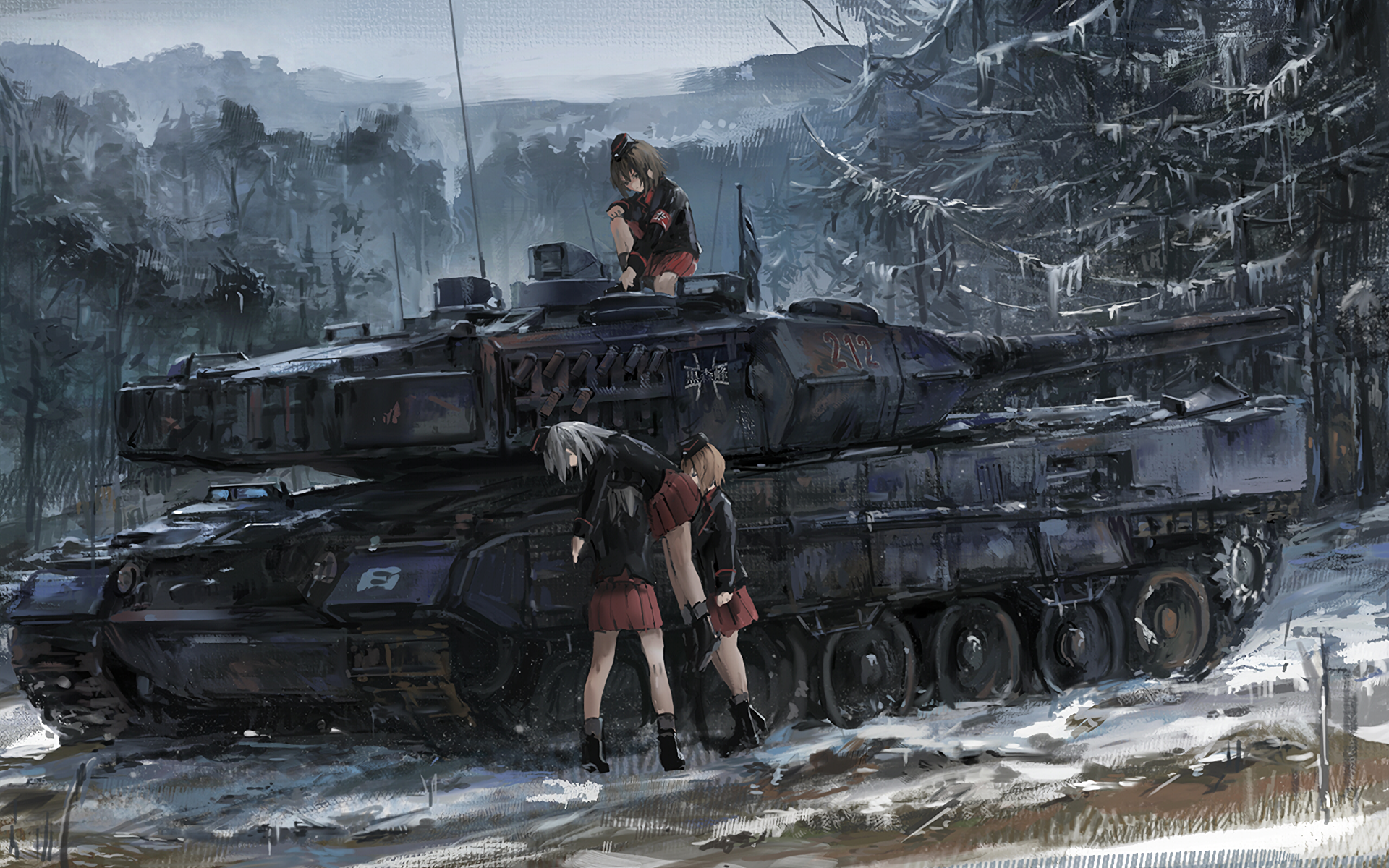 Anime Tanks Wallpapers