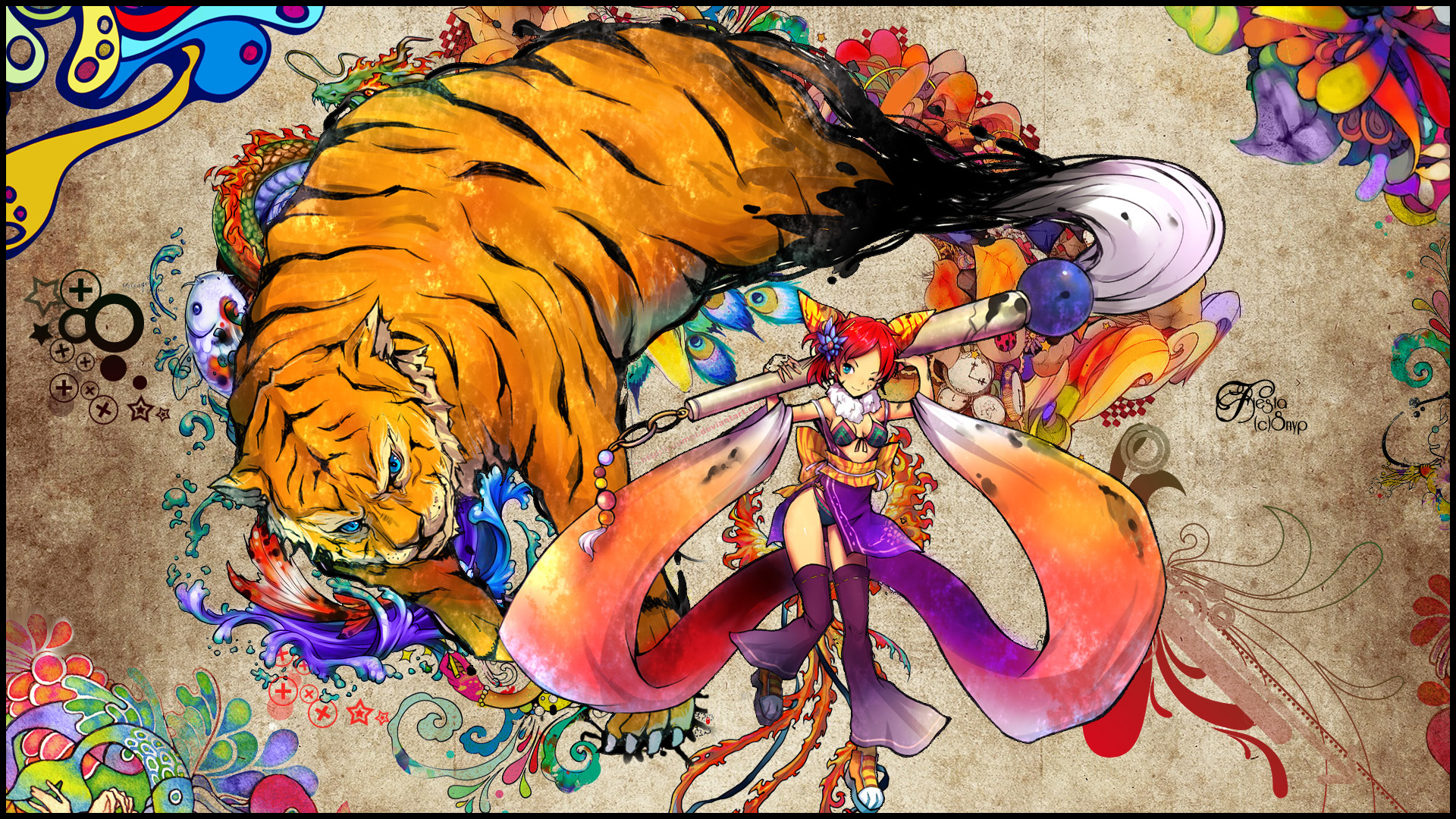 Anime Tiger Wallpapers