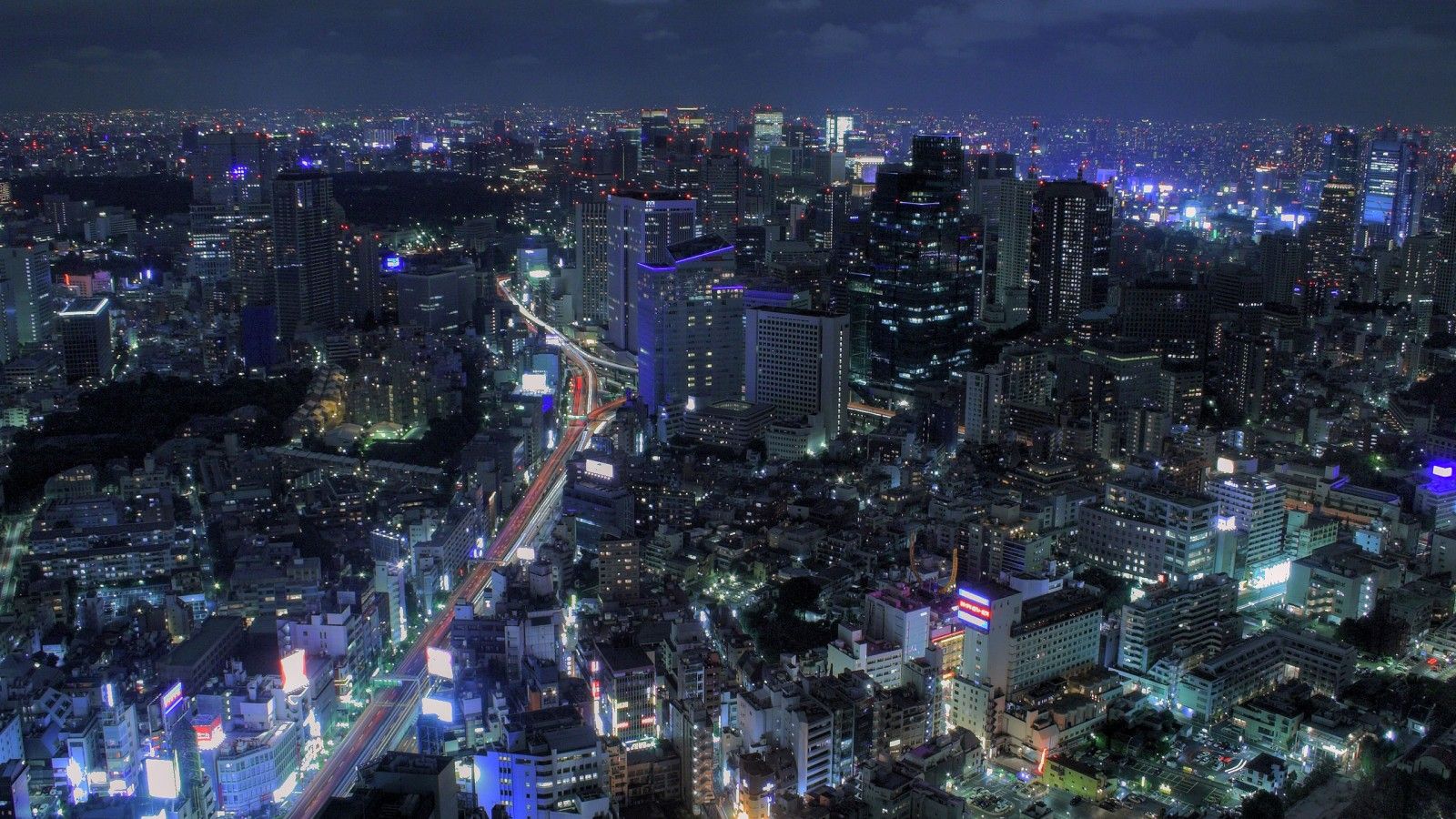 Anime Tokyo City Hd 1080P Wallpapers