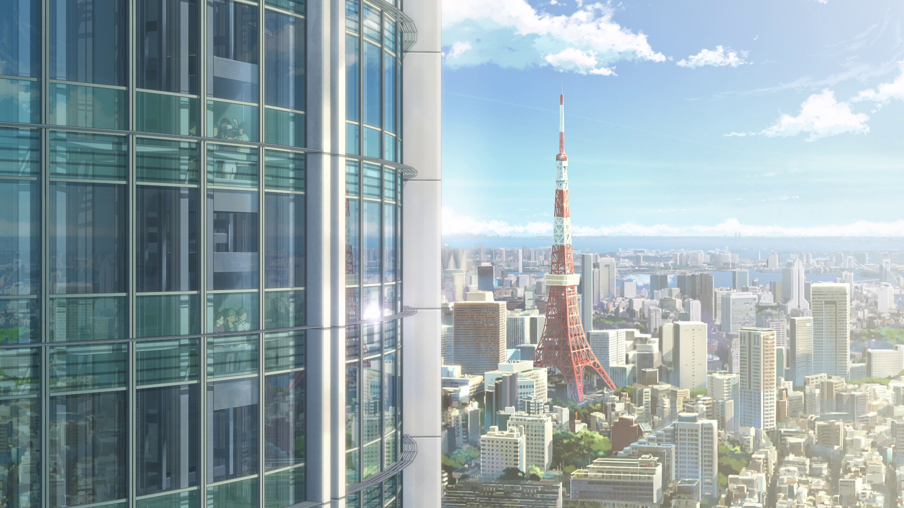 Anime Tokyo City Hd 1080P Wallpapers