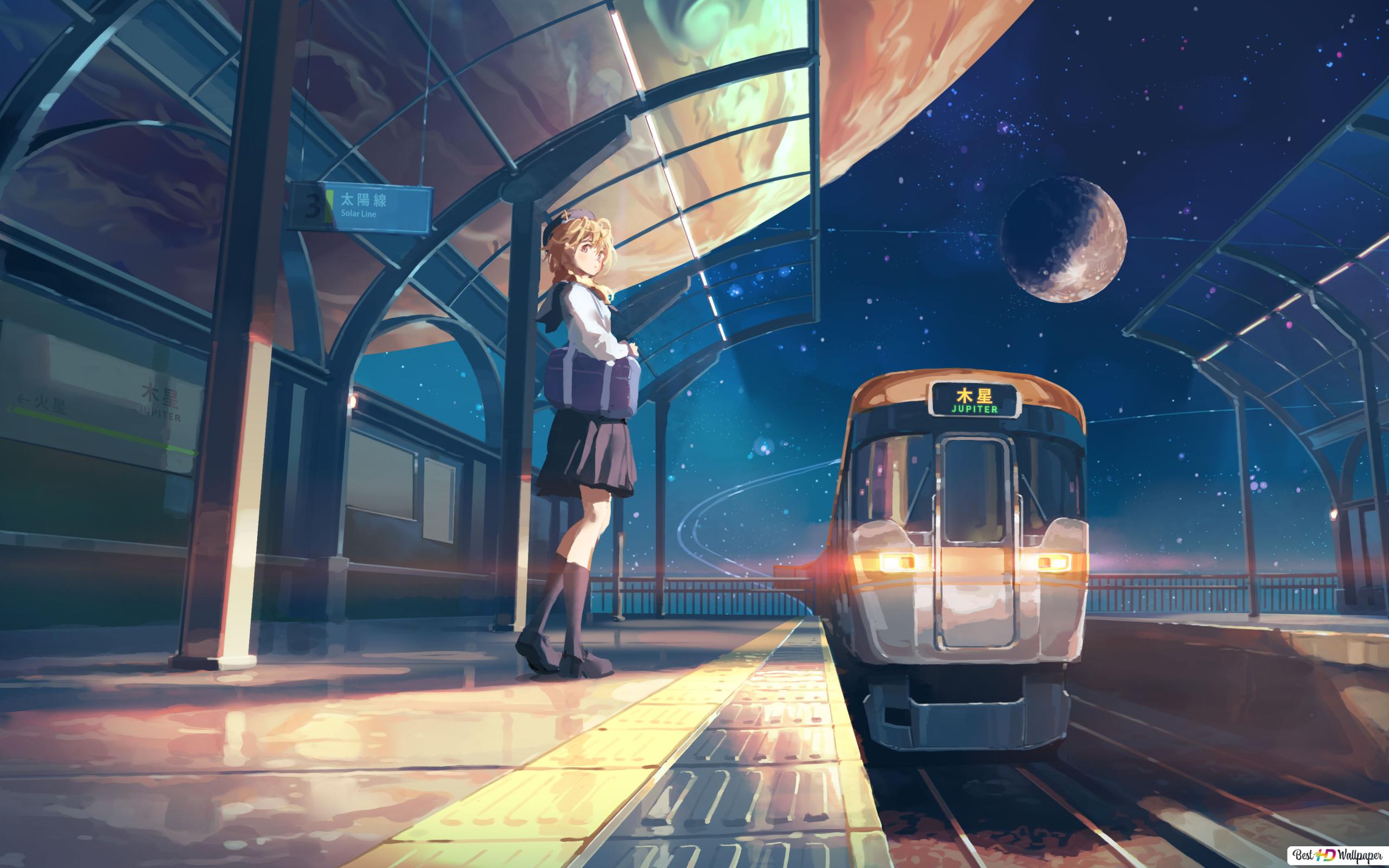 Anime Train Wallpapers