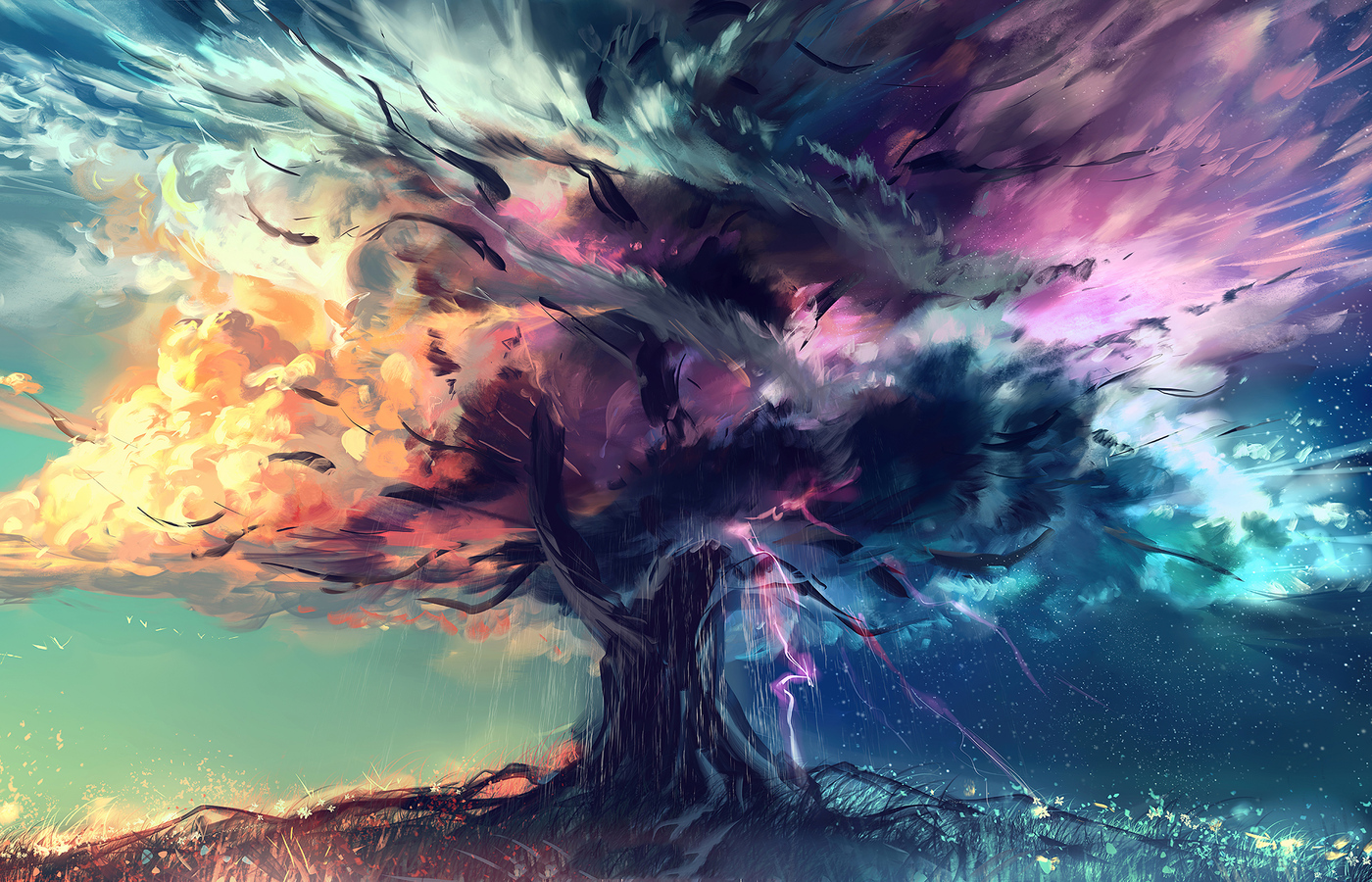 Anime Tree Wallpapers