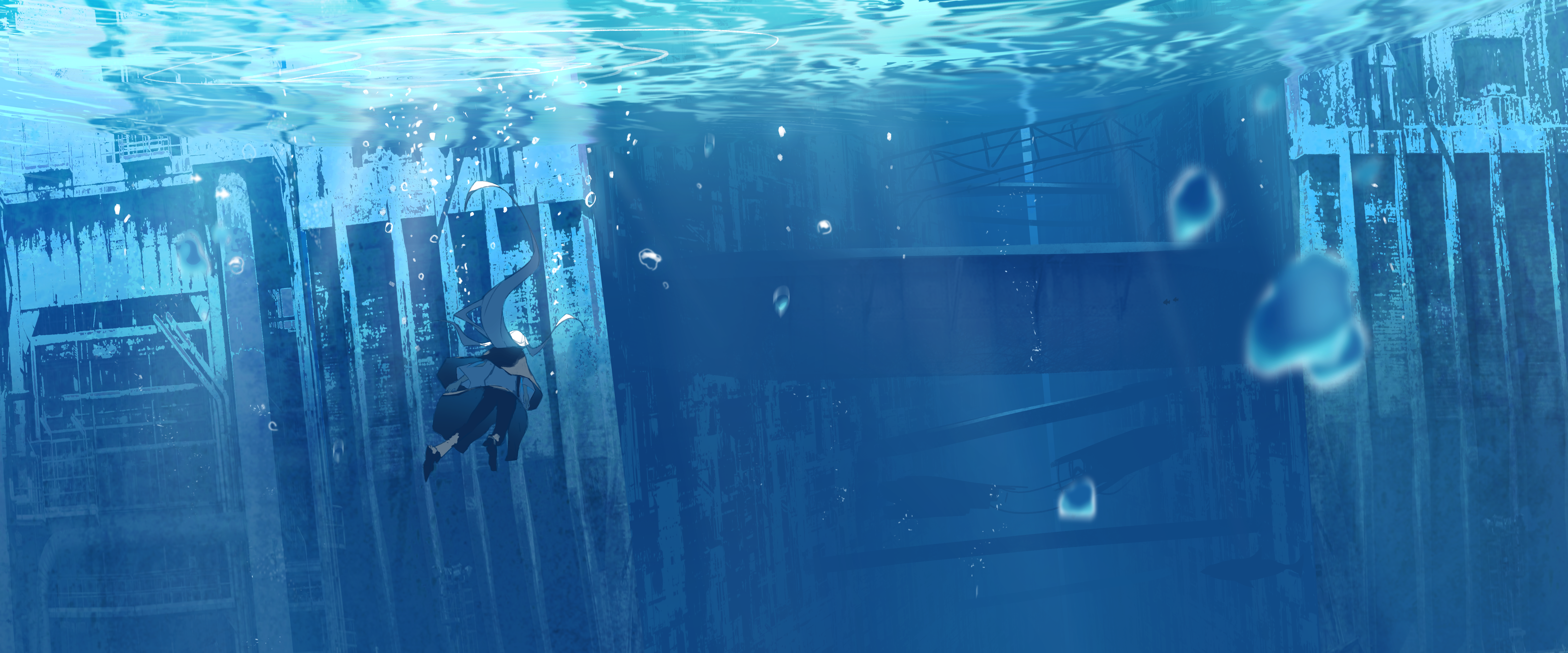 Anime Underwater Wallpapers