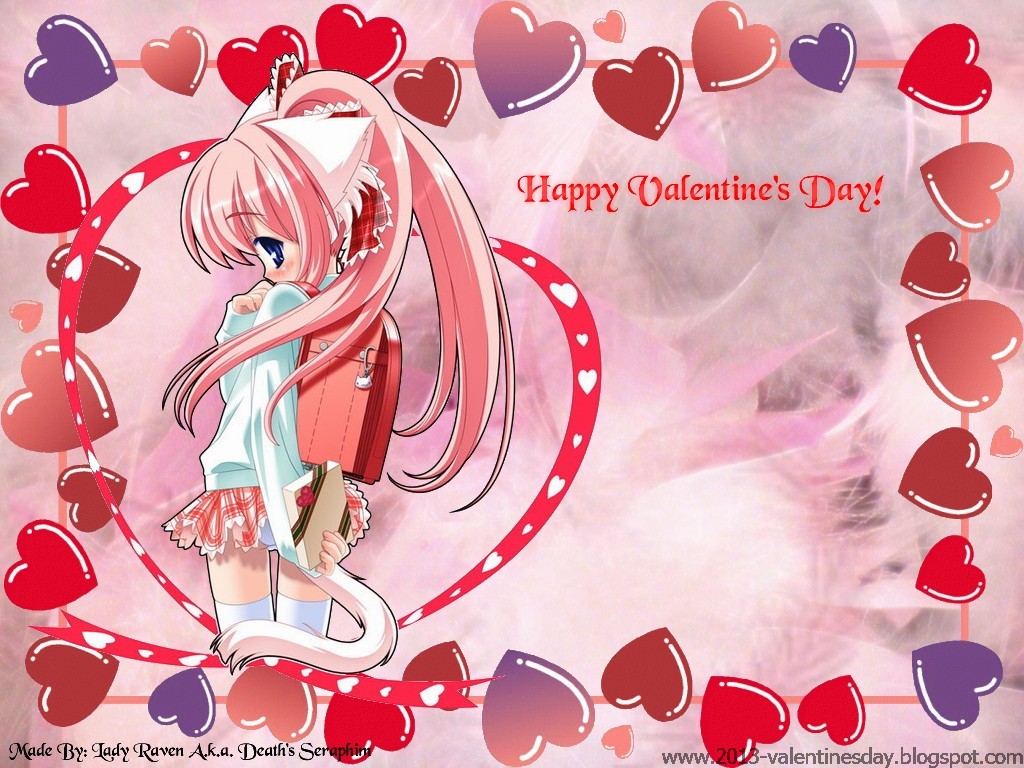 Anime Valentine Girls Wallpapers