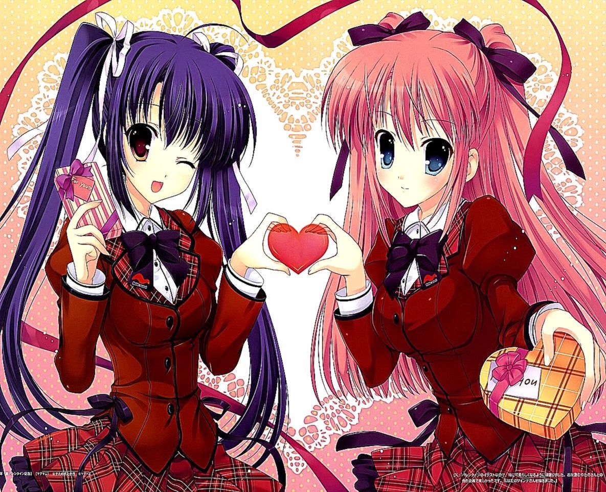 Anime Valentines Day Desktop Wallpapers