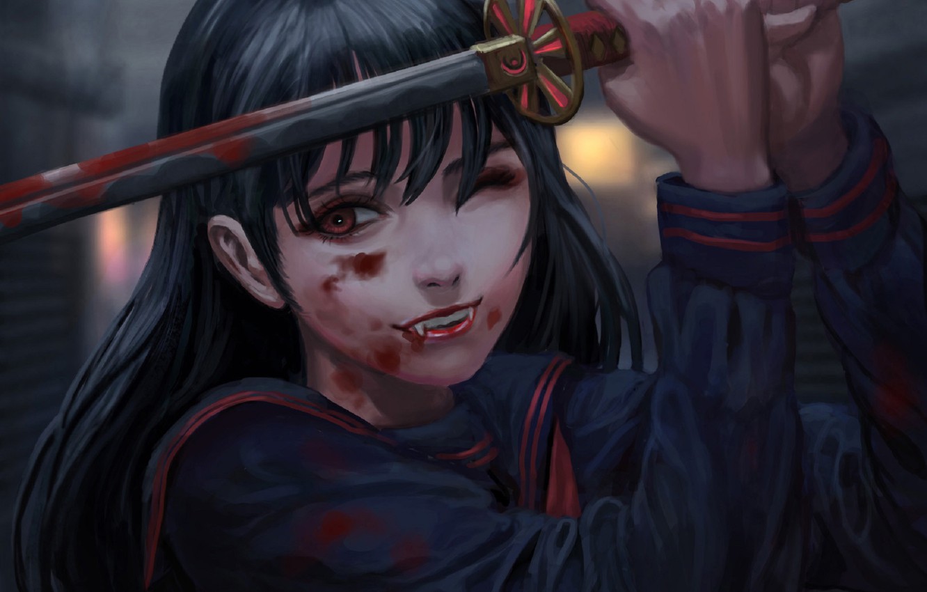 Anime Vampire Girl Wallpapers