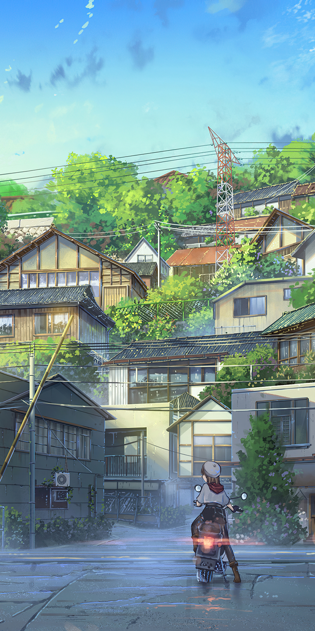 Anime Village Wallpapers