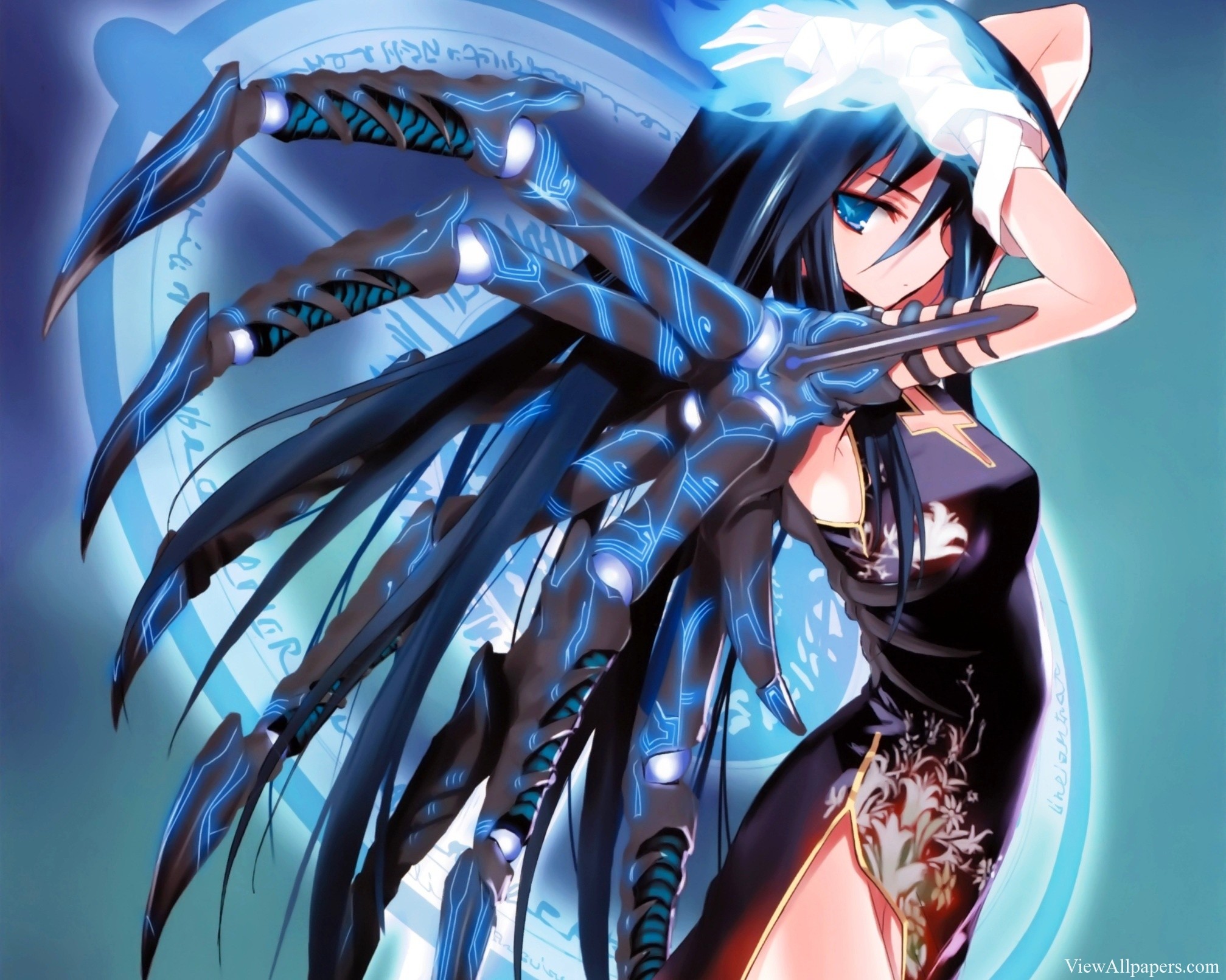 Anime Warrior Girl Wallpapers