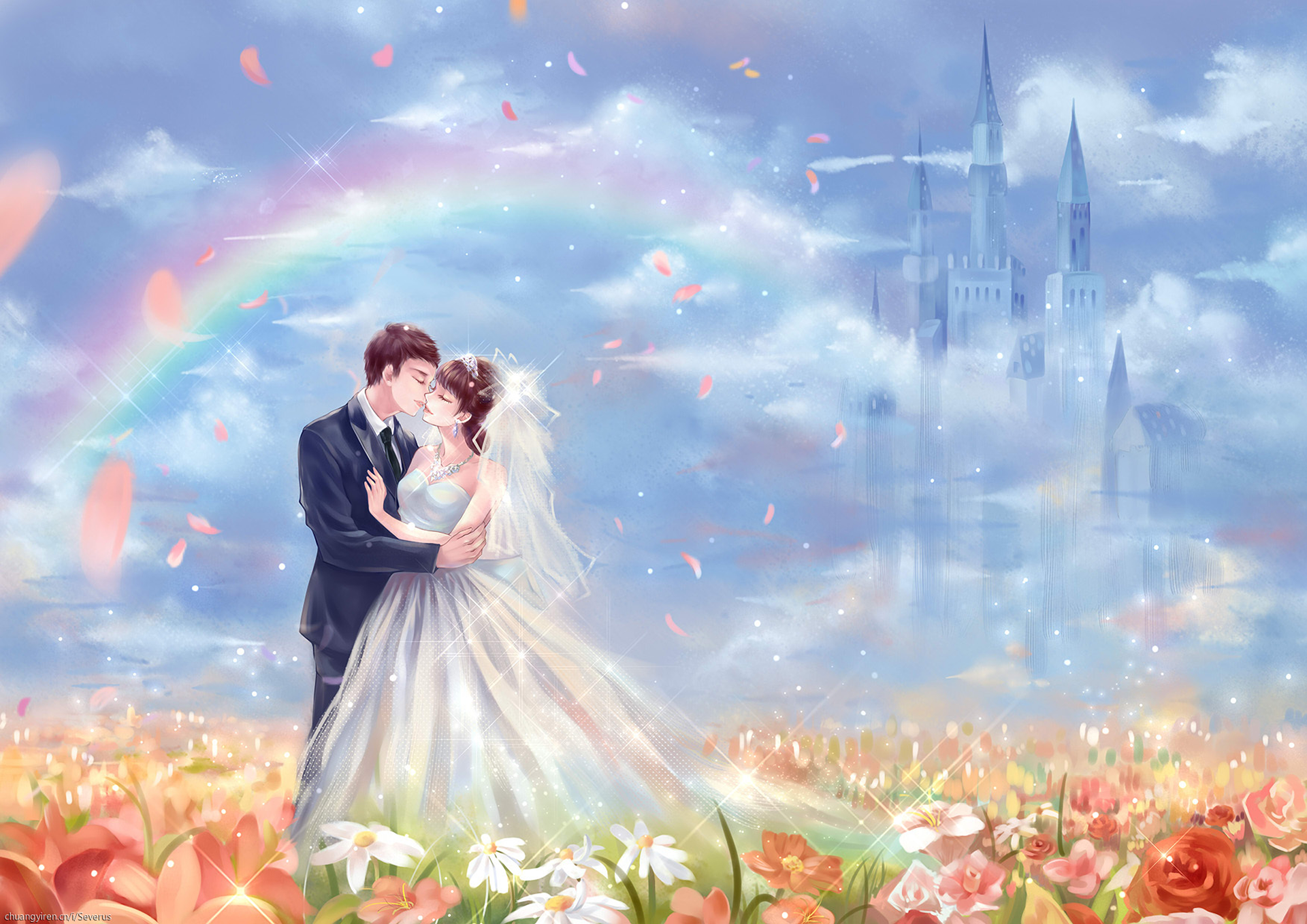 Anime Wedding Wallpapers