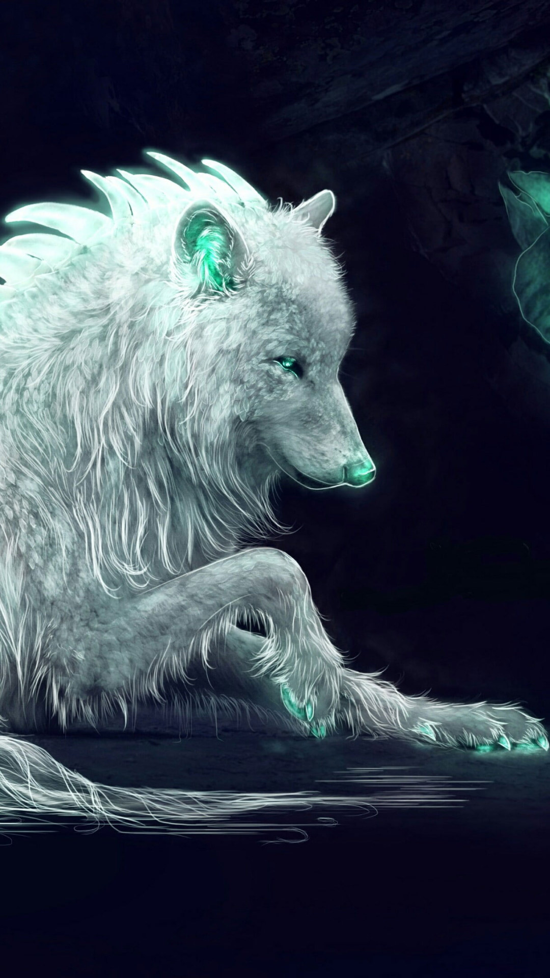 Anime White Wolf Wallpapers