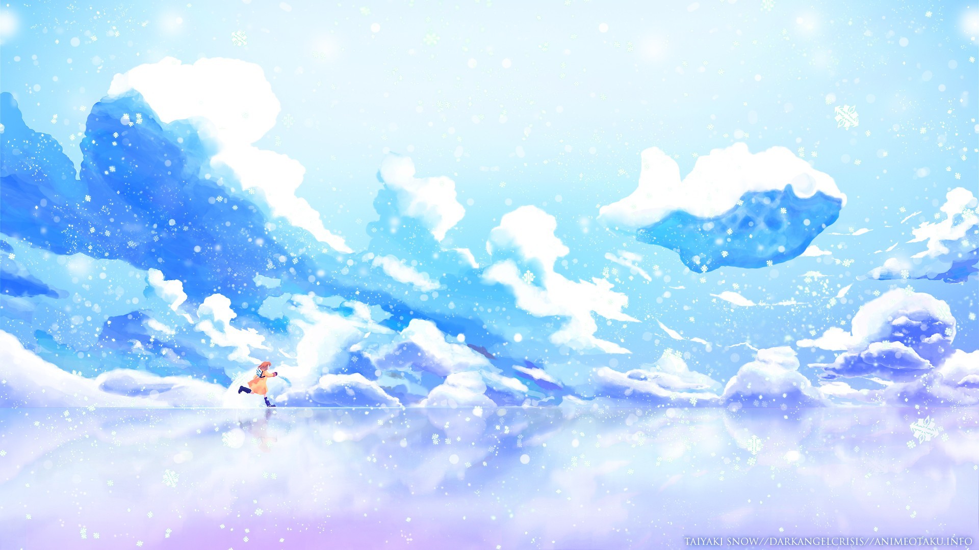 Anime Winter Scenery Wallpapers