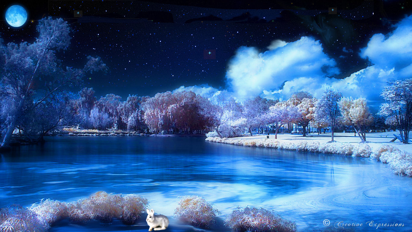 Anime Winter Scenery Wallpapers