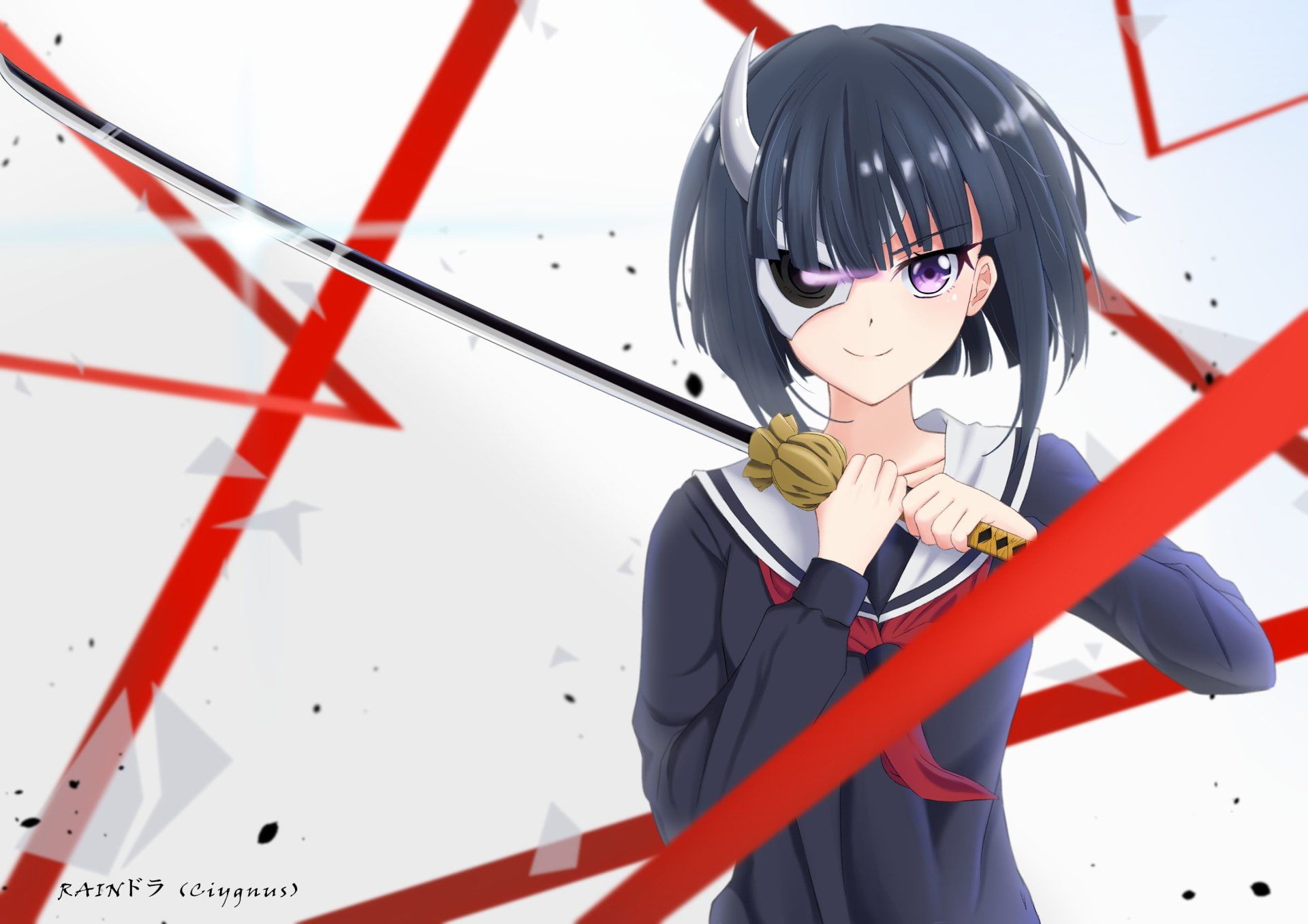 Armed Girl'S Machiavellism Wallpapers