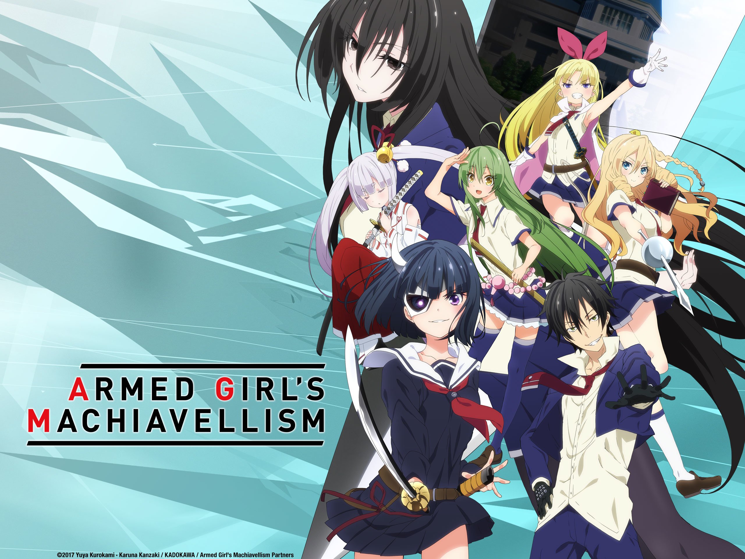 Armed Girl'S Machiavellism Wallpapers