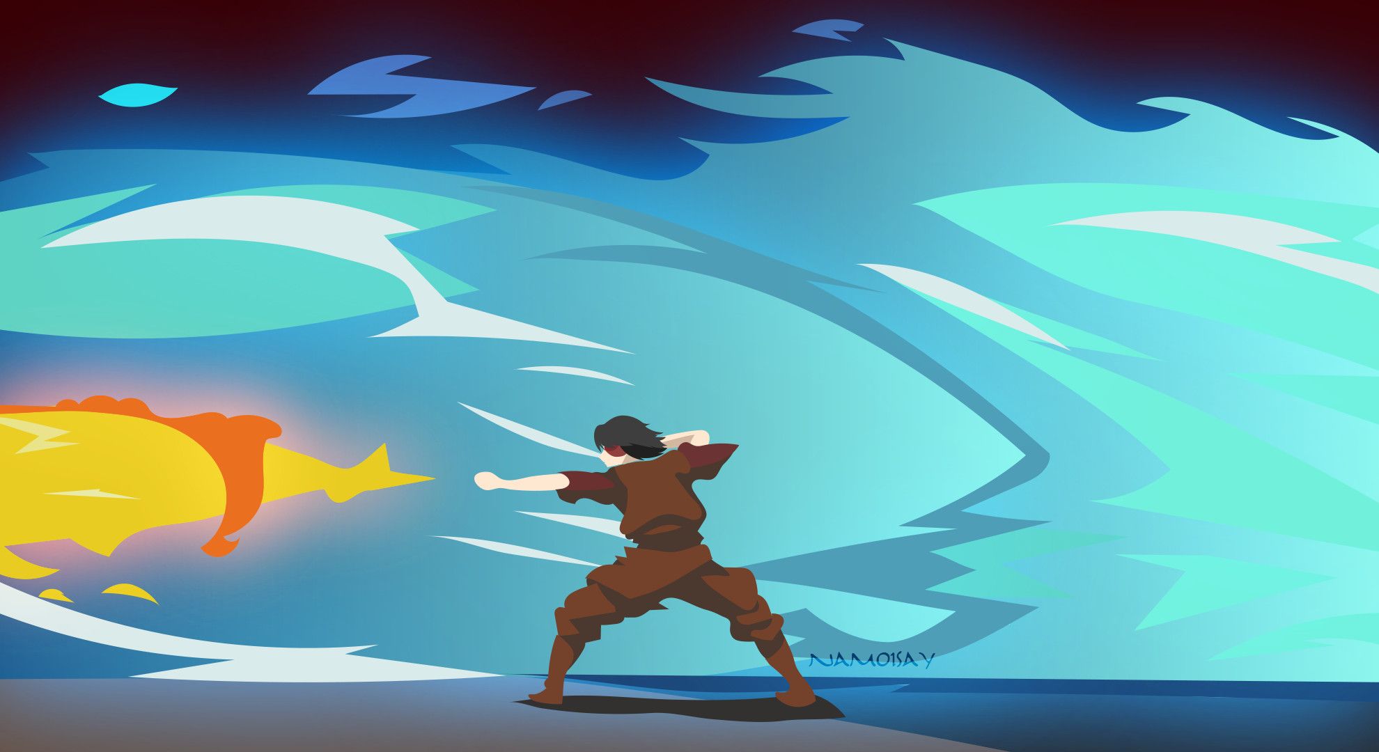 Avatar The Last Airbender Minimalist Wallpapers