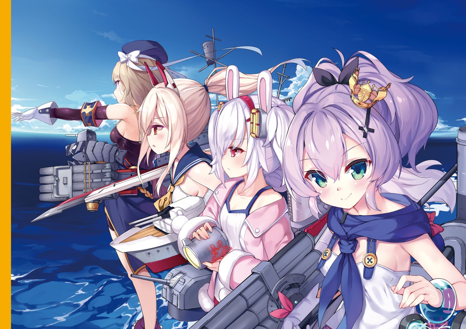 Ayanami, Javelin And Laffey Azur Lane Wallpapers