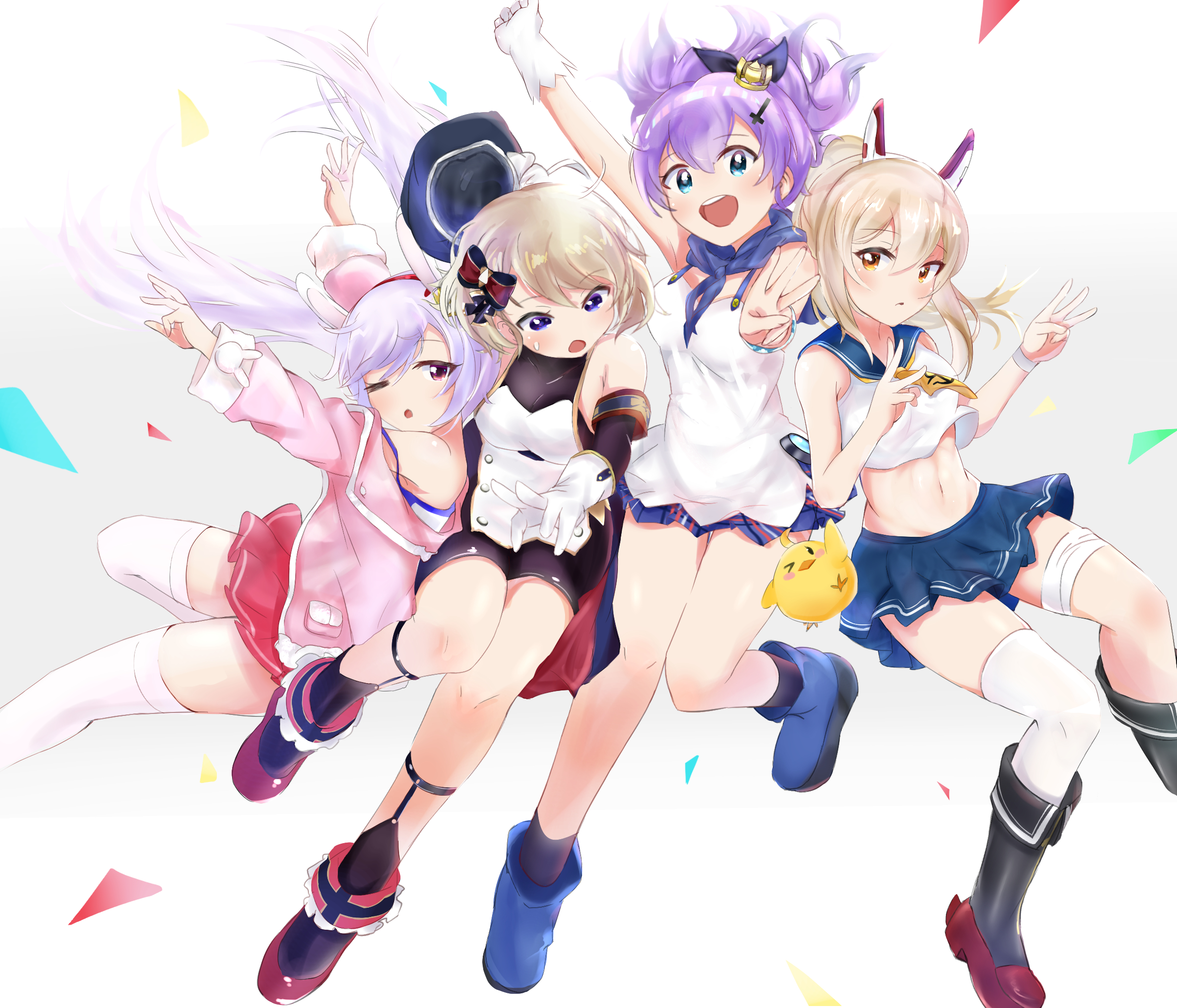 Ayanami, Javelin And Laffey Azur Lane Wallpapers