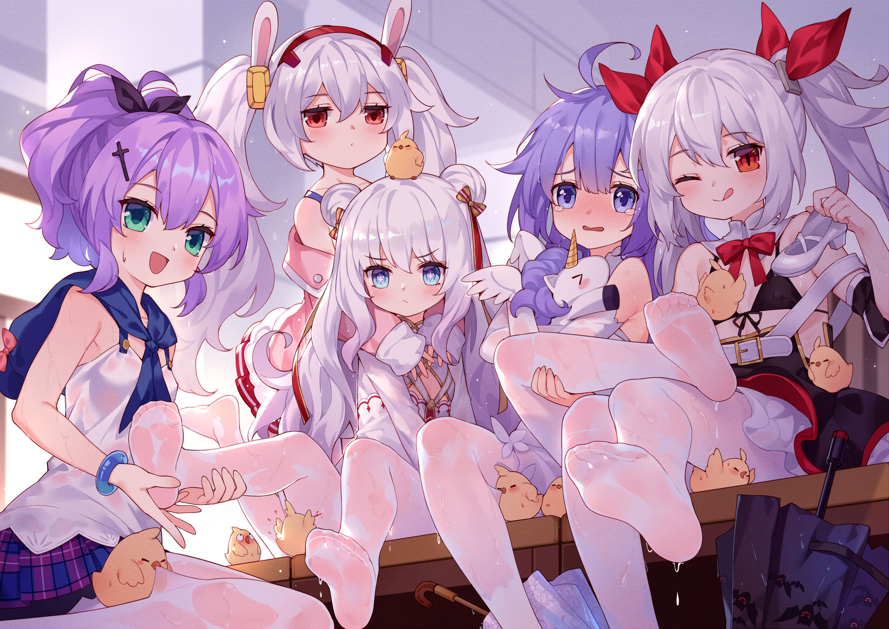 Ayanami, Javelin And Laffey Azur Lane Wallpapers