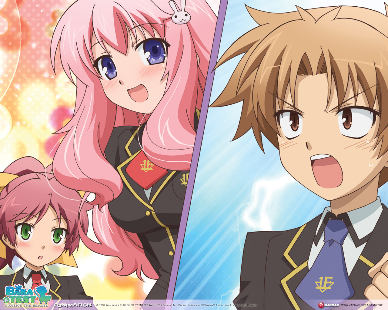 Baka And Test Wallpapers