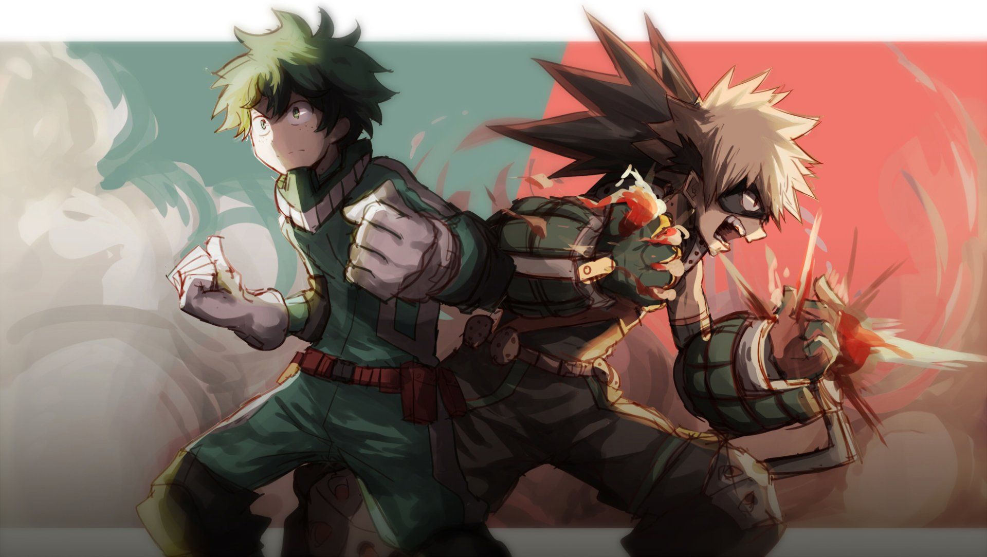 Bakugou X Deku X Shoto Wallpapers