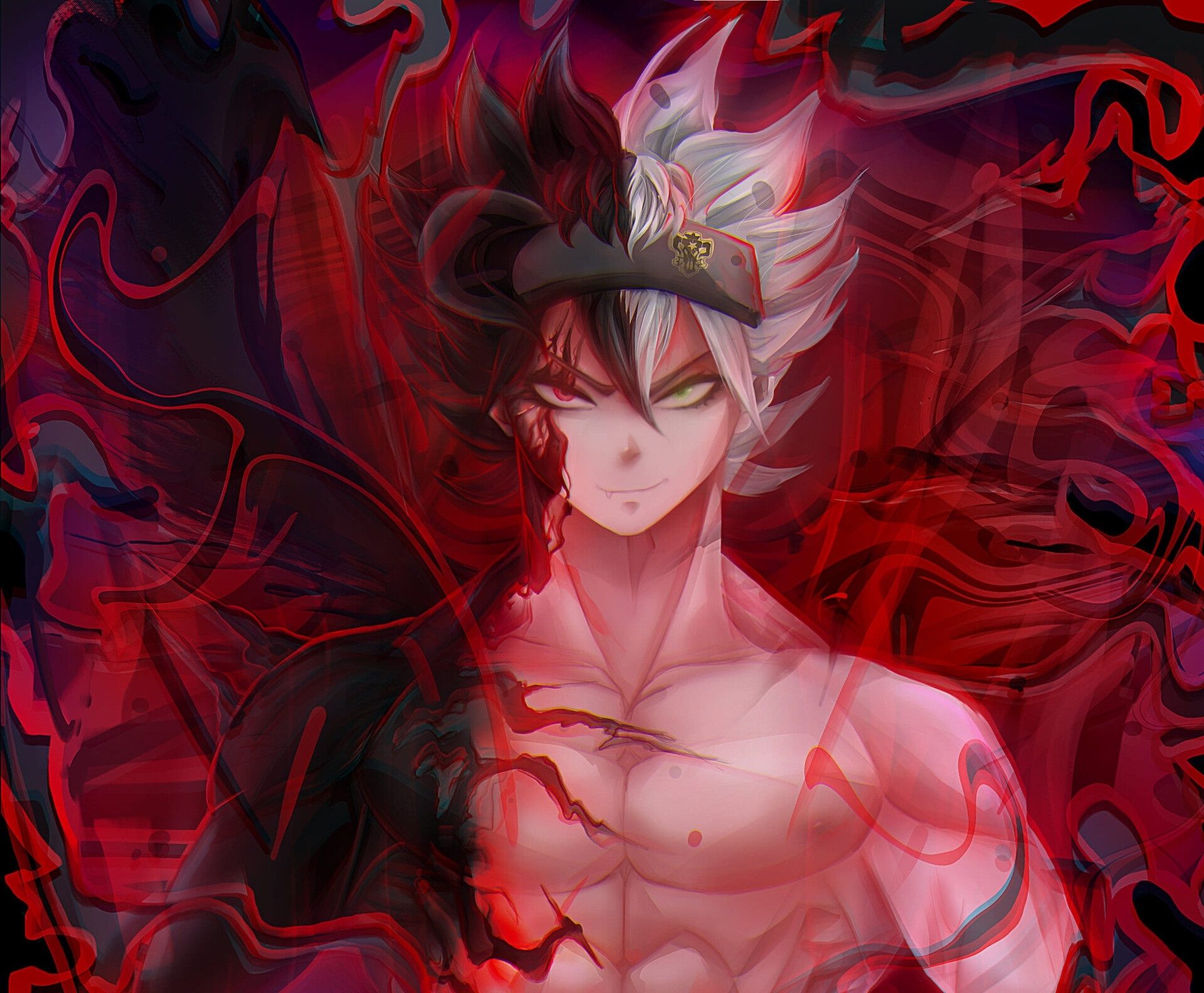 Black Clover Asta Art Wallpapers