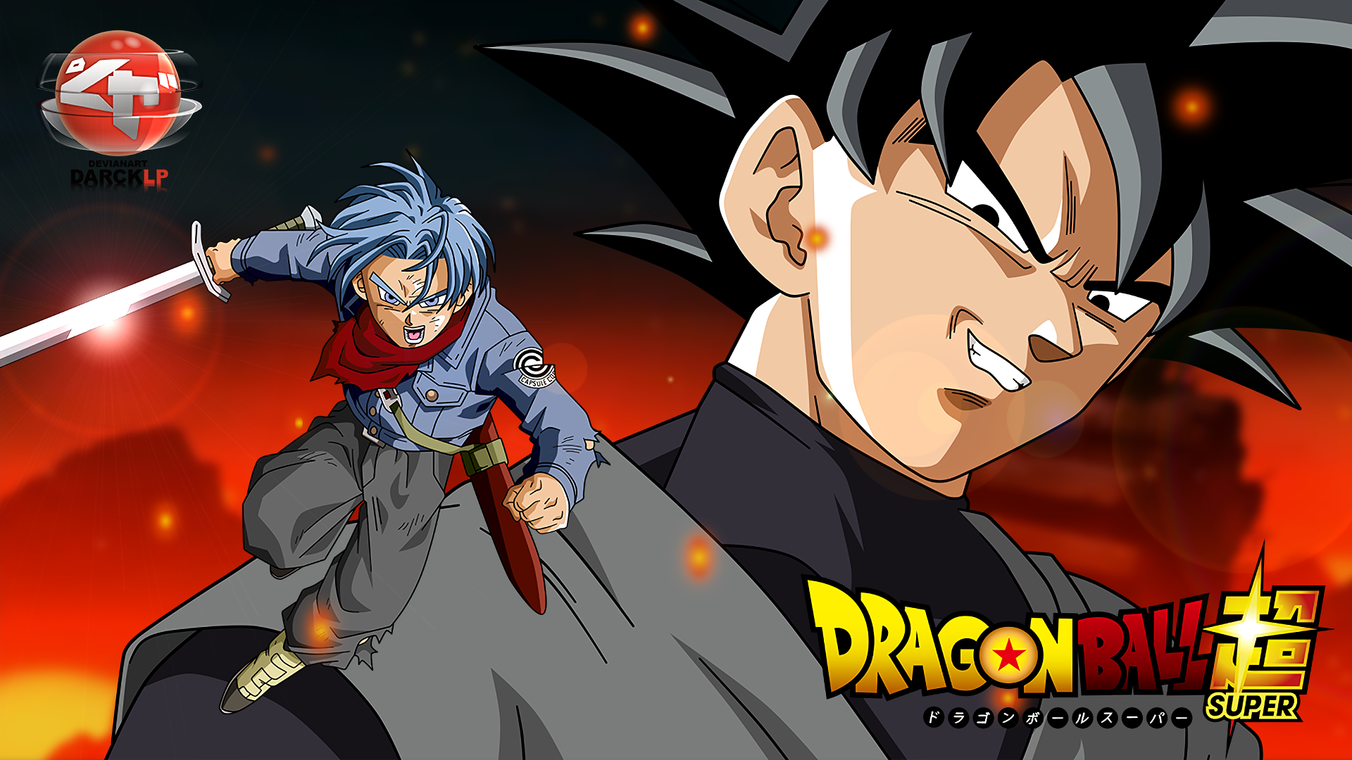 Black Goku &Amp; Trunks Dragon Ball Super Wallpapers