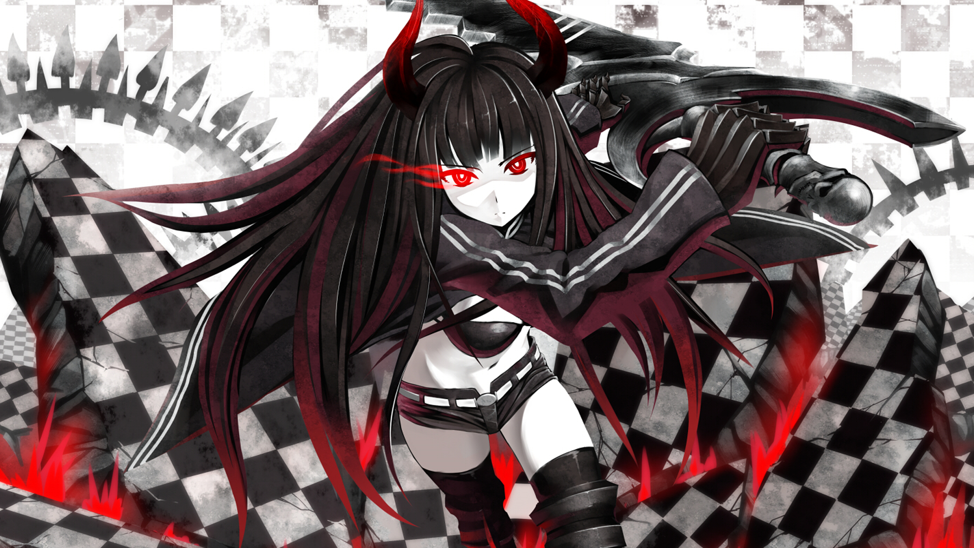 Black Rock Shooter Wallpapers