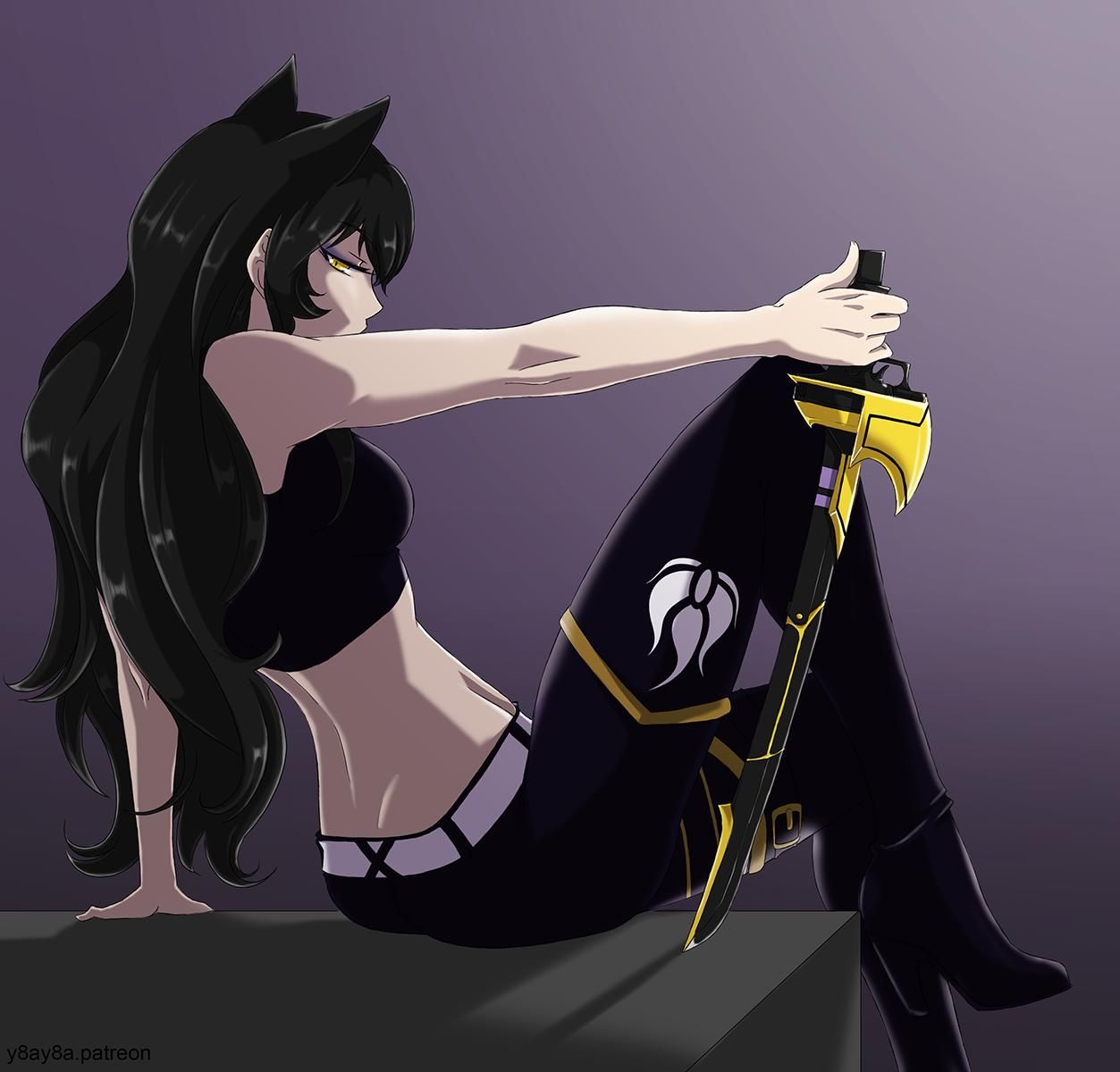 Blake Belladonna Fan Art Wallpapers