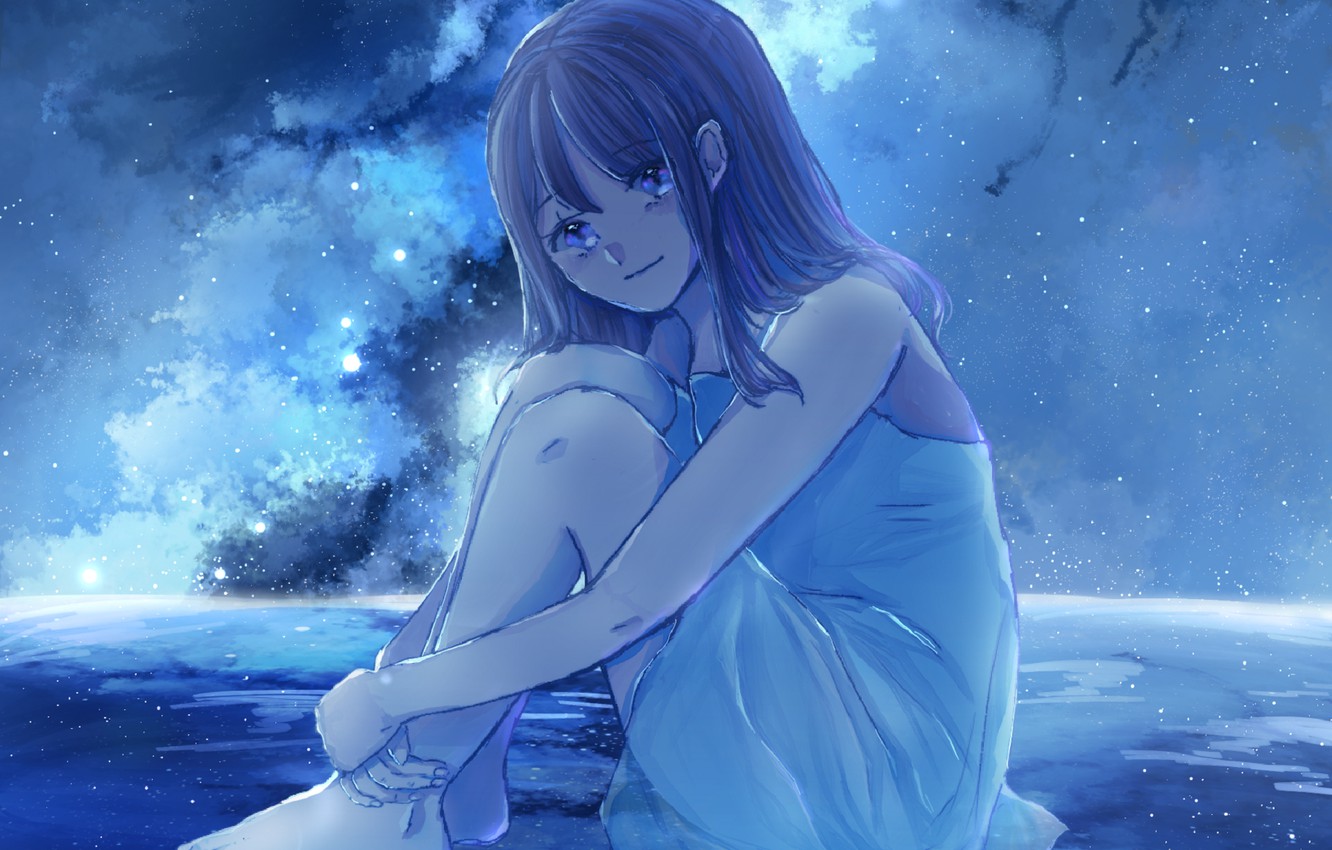 Broken Girl Looking At Sky Wallpapers