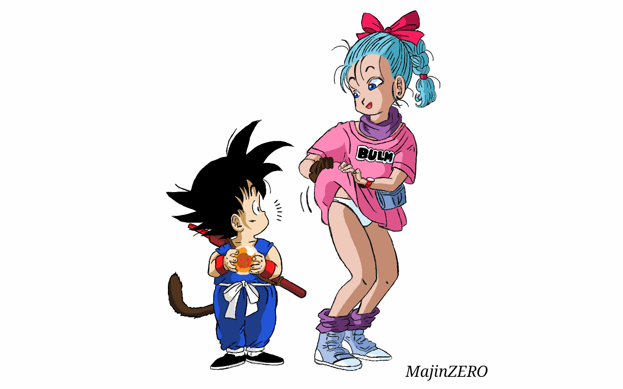 Bulma And Goku Dragon Ball Wallpapers