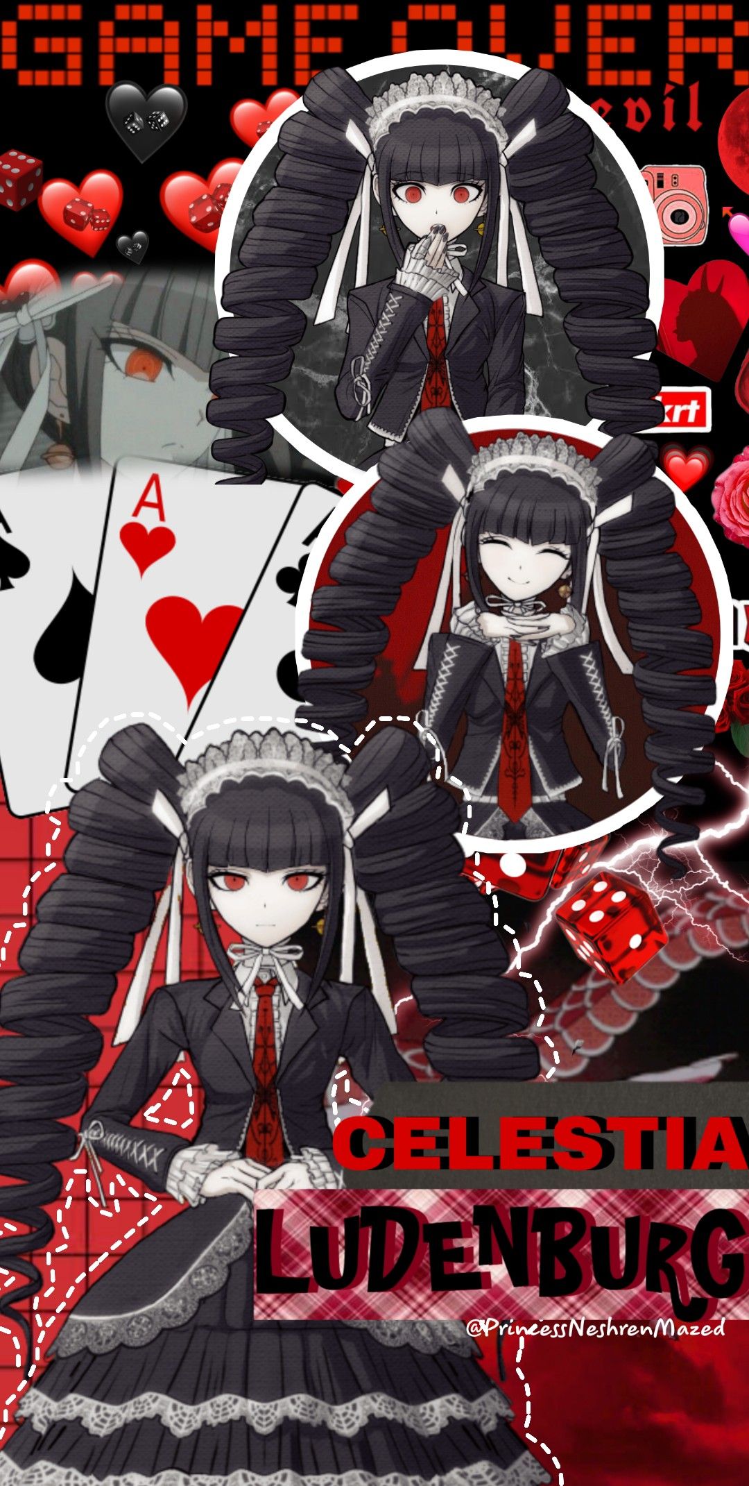 Celestia Ludenberg Danganronpa Wallpapers