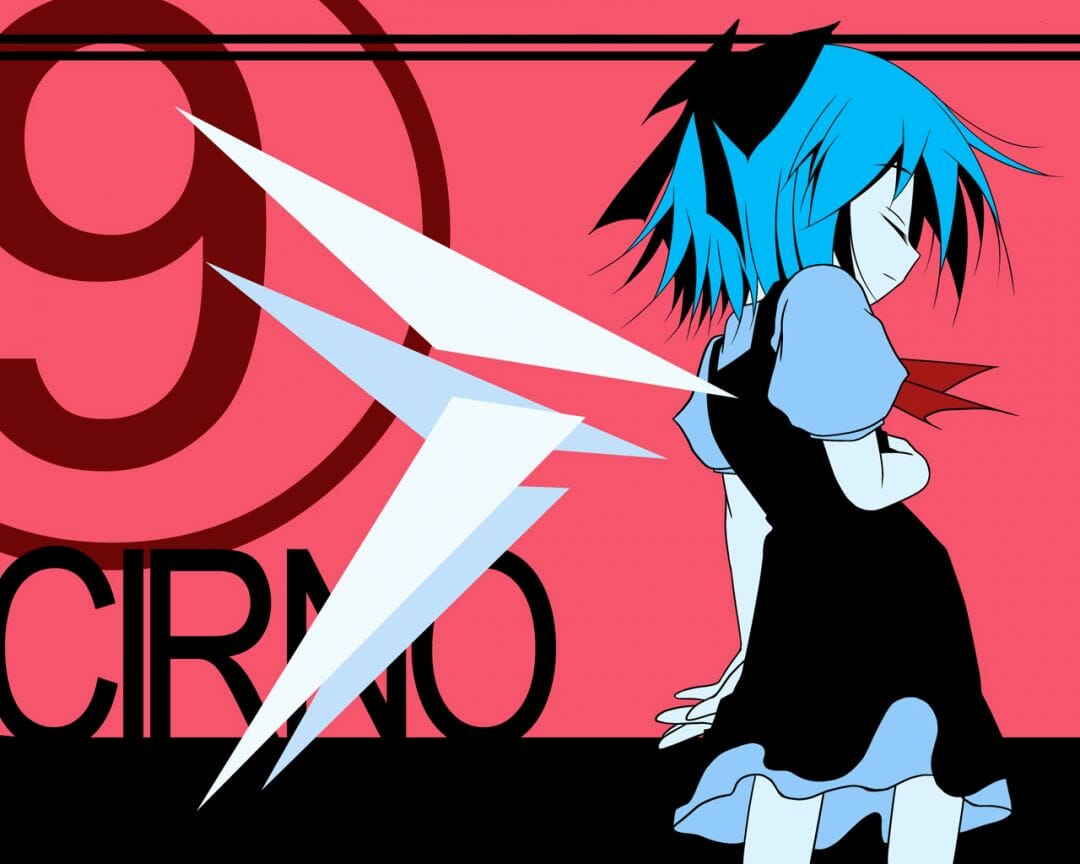 Cirno  Blue Hair Touhou Wallpapers