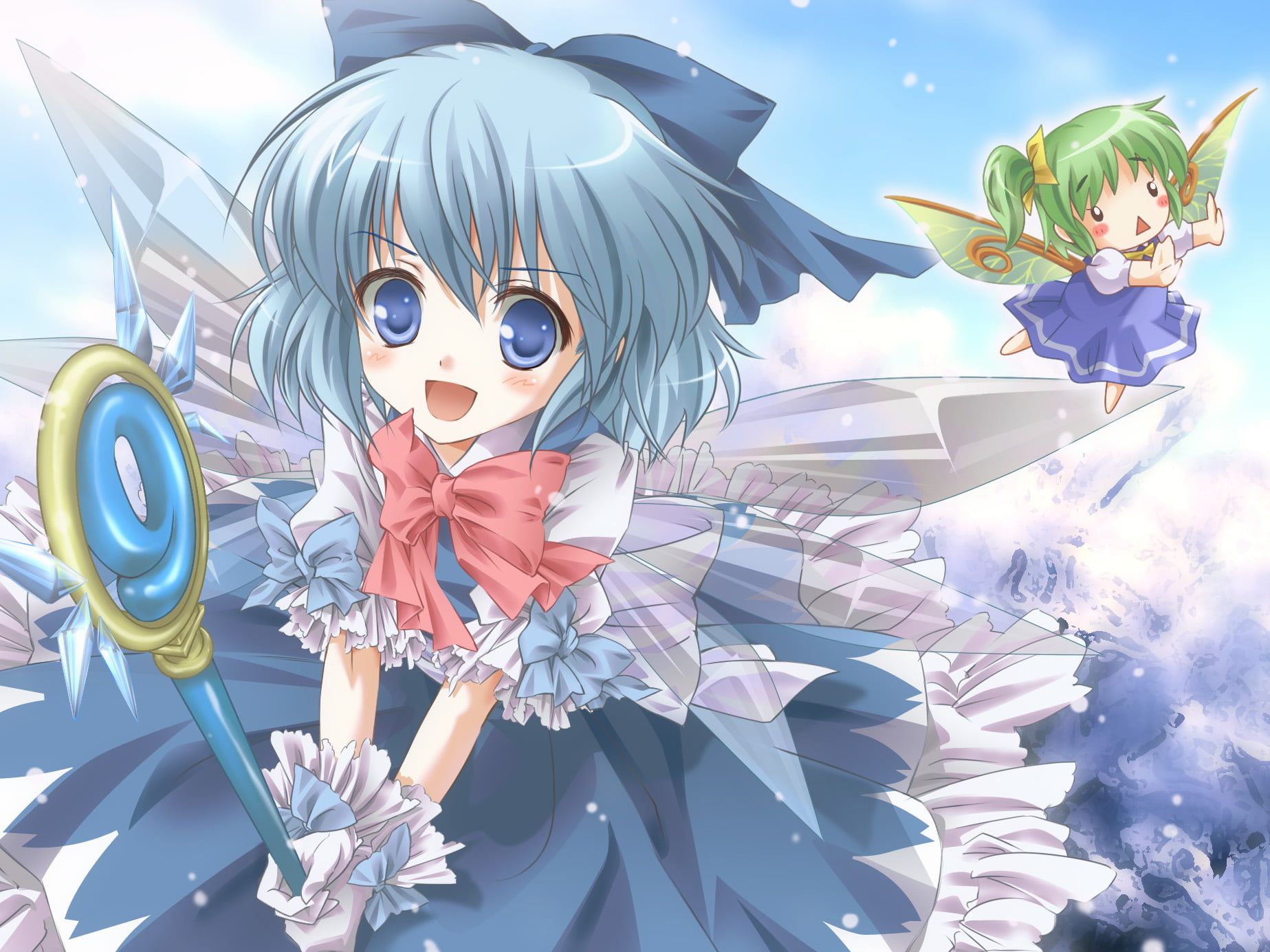 Cirno Anime Touhou Wallpapers