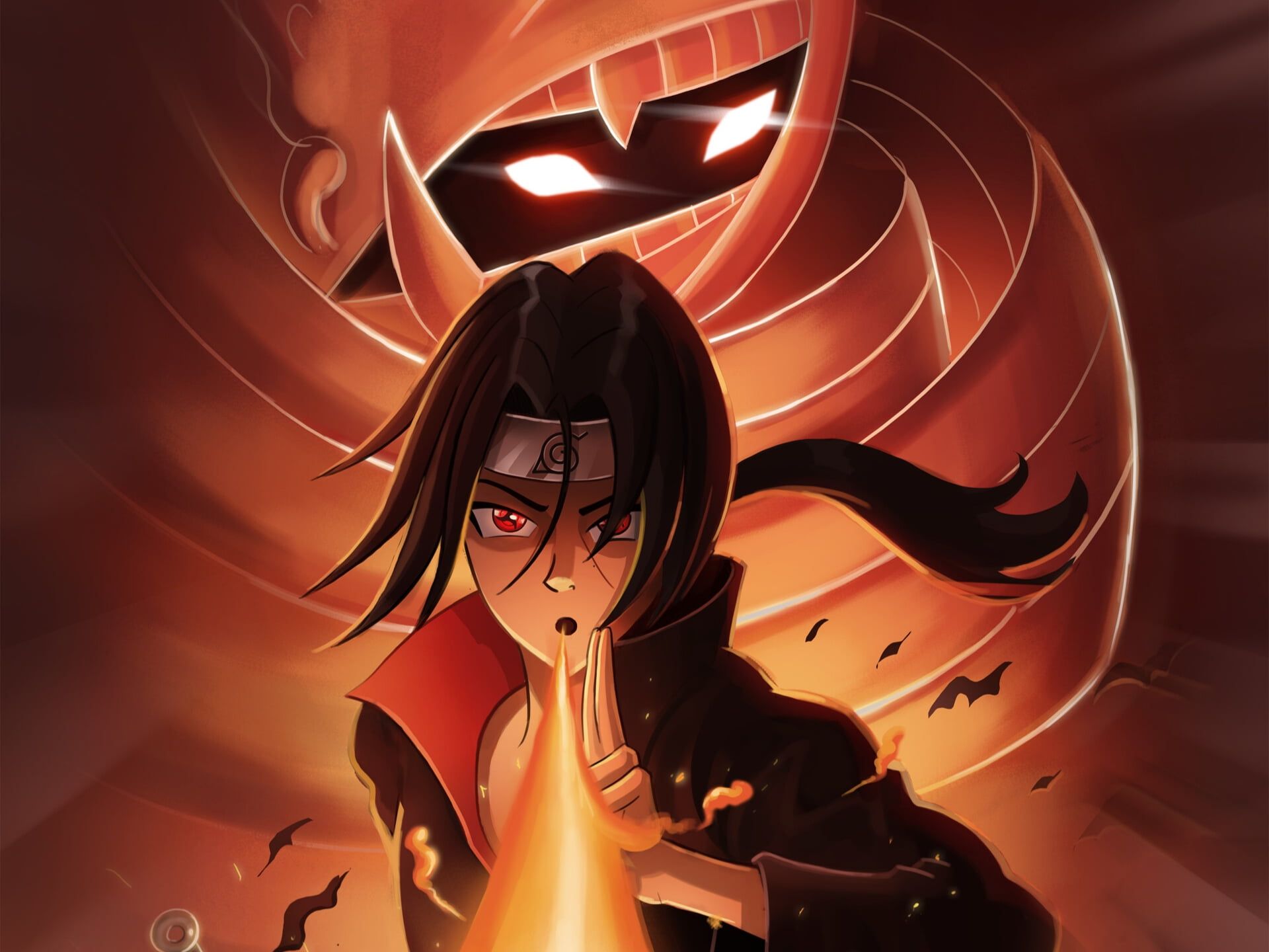 Cool Itachi Uchiha Naruto Art Wallpapers