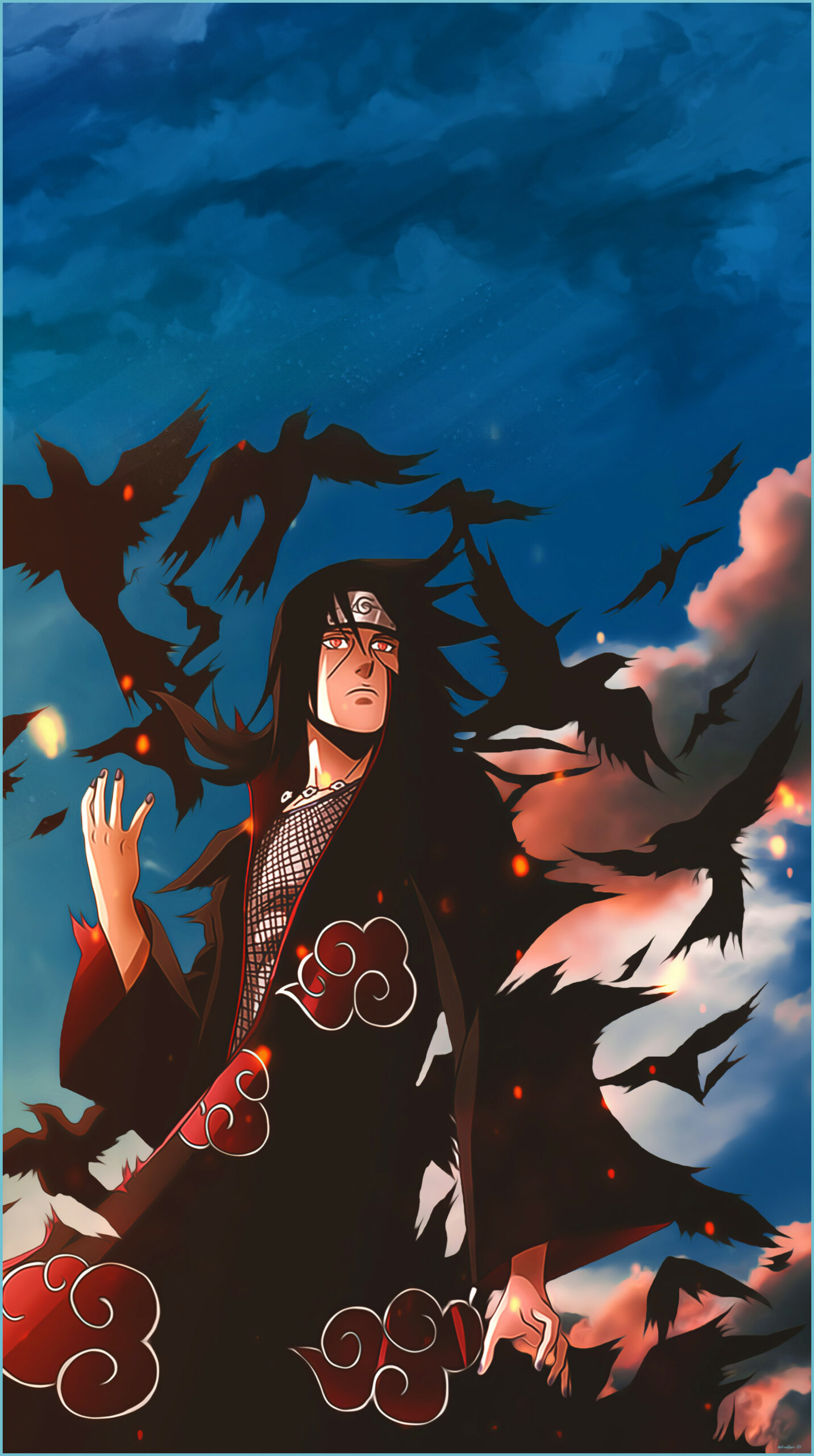 Cool Itachi Uchiha Naruto Art Wallpapers