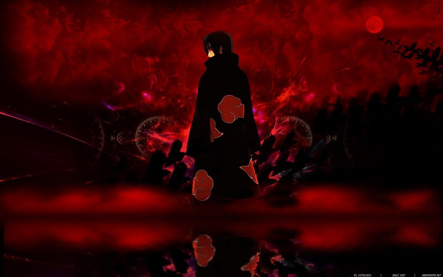 Cool Itachi Uchiha Naruto Art Wallpapers