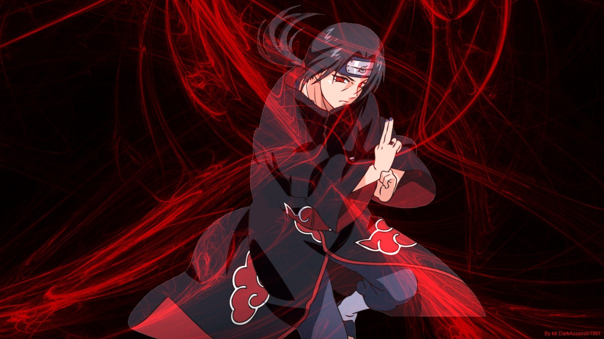 Cool Itachi Uchiha Naruto Art Wallpapers