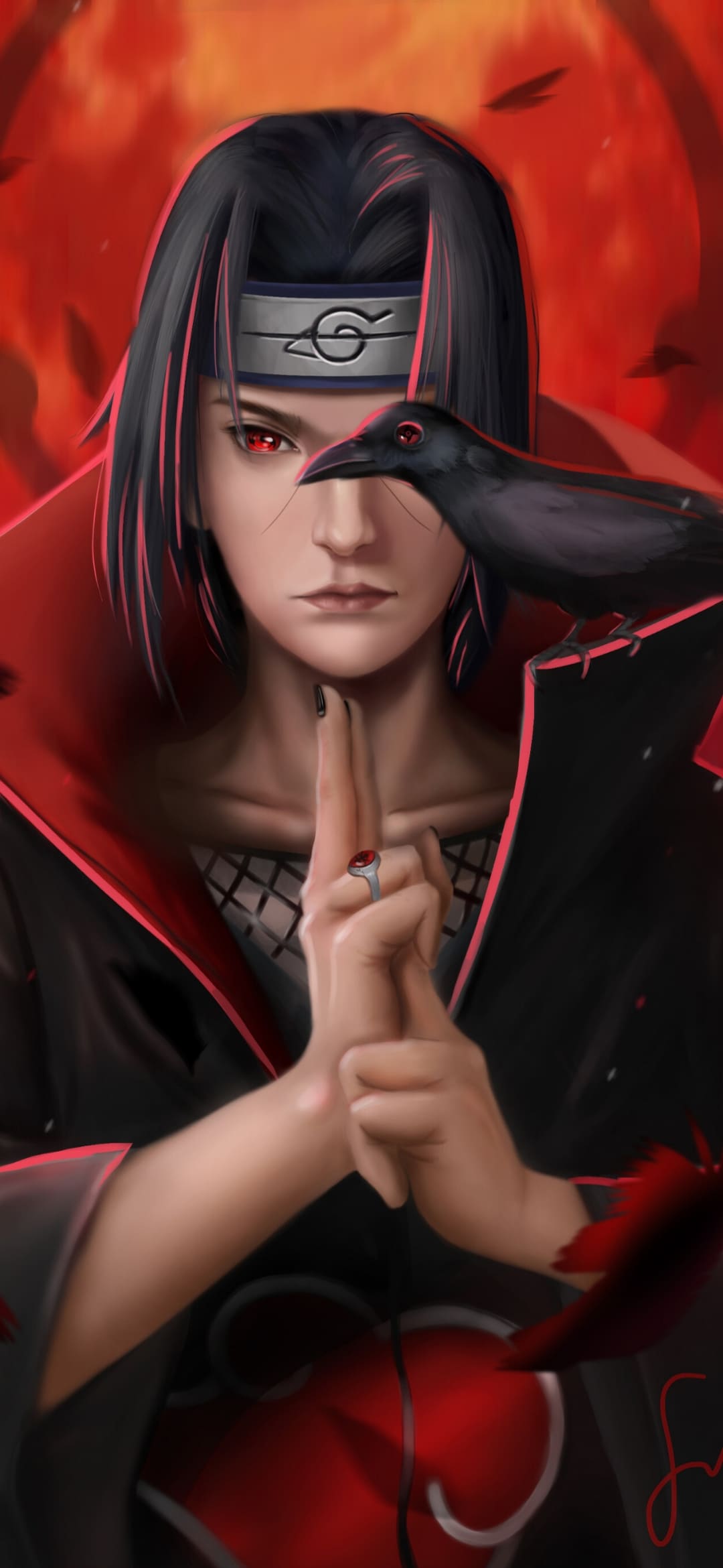 Cool Itachi Uchiha Naruto Art Wallpapers