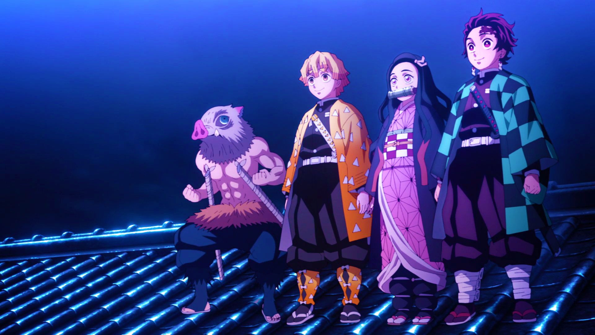 Demon Slayer Kimetsu No Yaiba 4K Characters Key Art Wallpapers