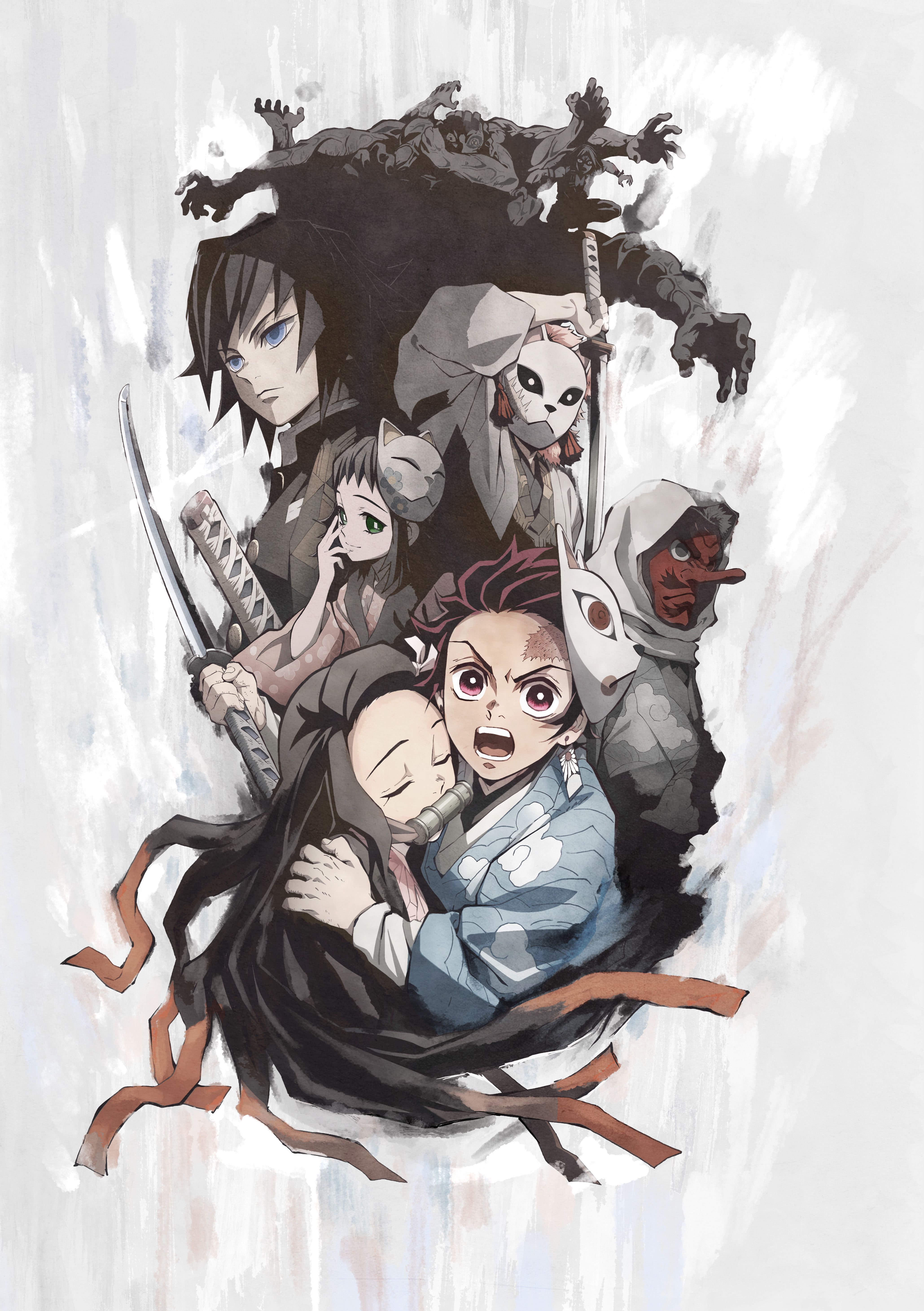 Demon Slayer Kimetsu No Yaiba 4K Poster Wallpapers