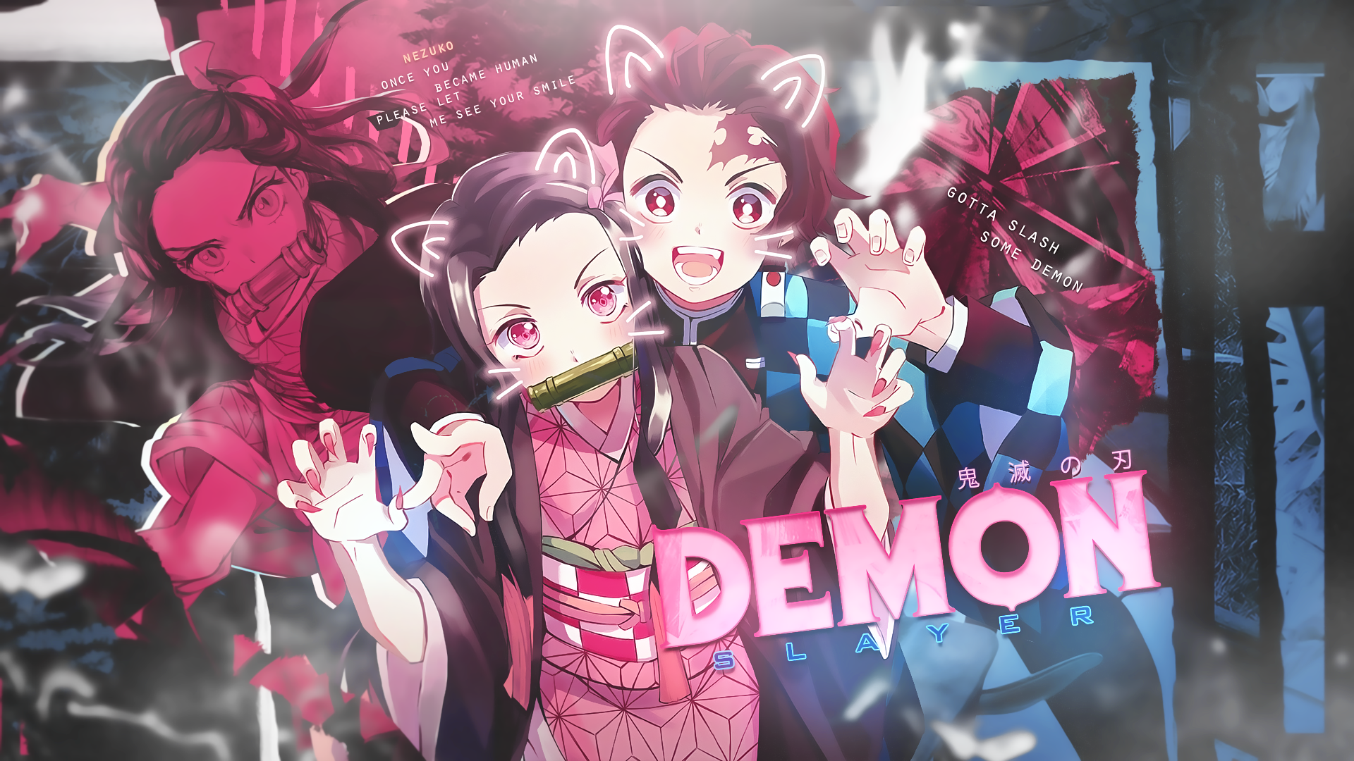 Demon Slayer Kimetsu No Yaiba 4K Poster Wallpapers