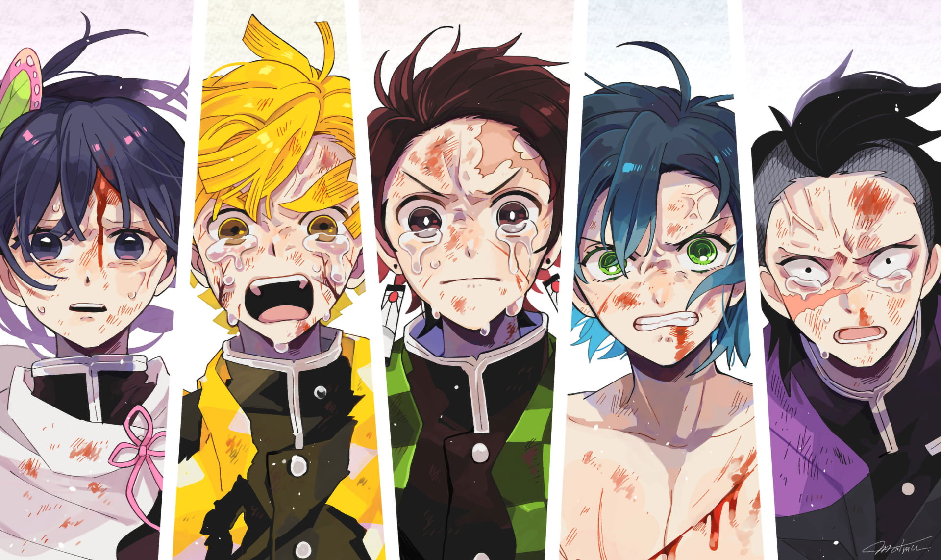 Demon Slayer Kimetsu No Yaiba Fanart Wallpapers