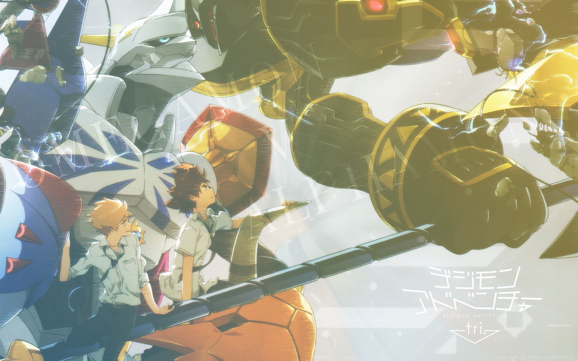 Digimon Adventure Tri. Wallpapers