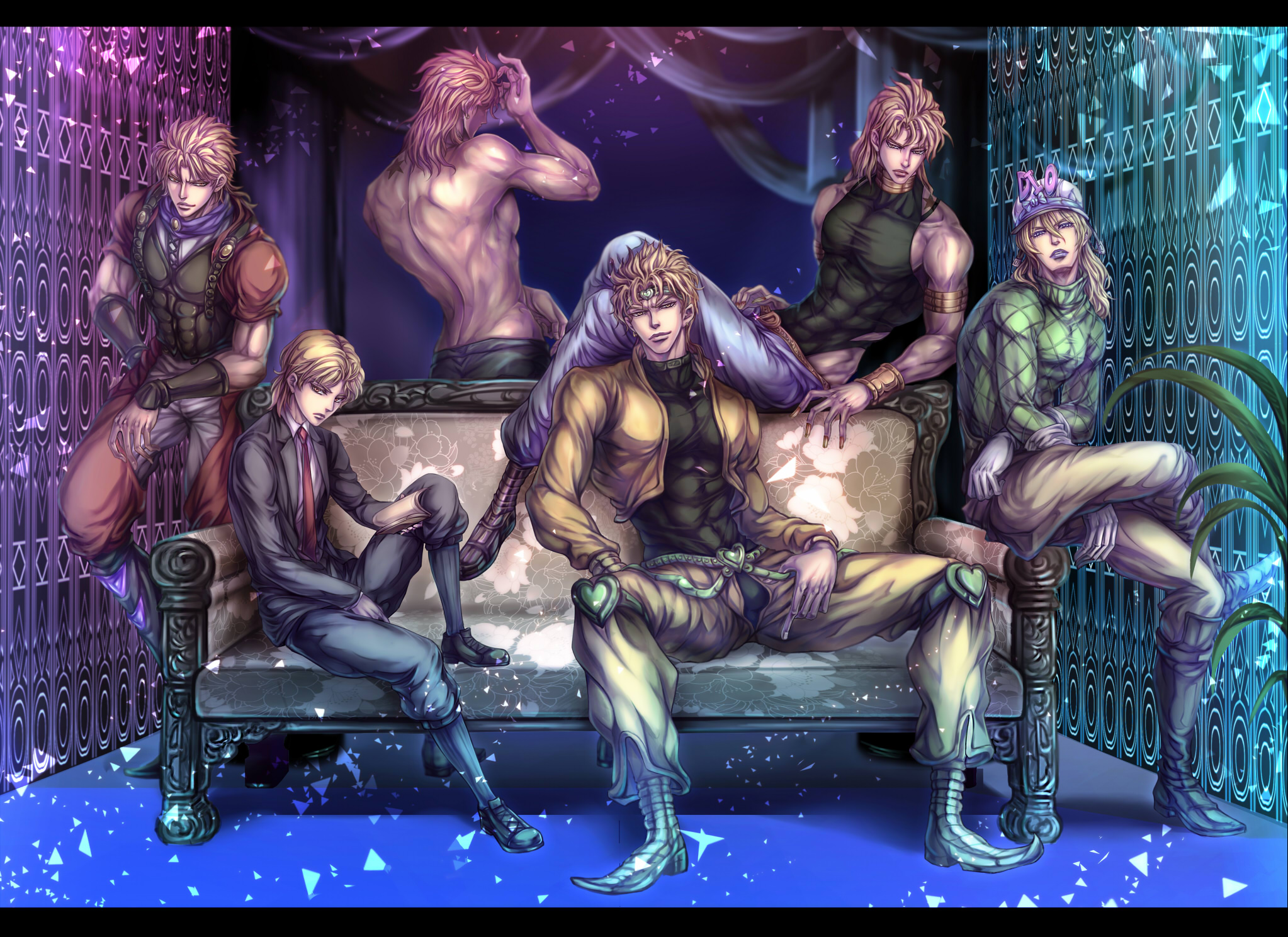 Dio Brando Vs Jonathan Joestar Wallpapers