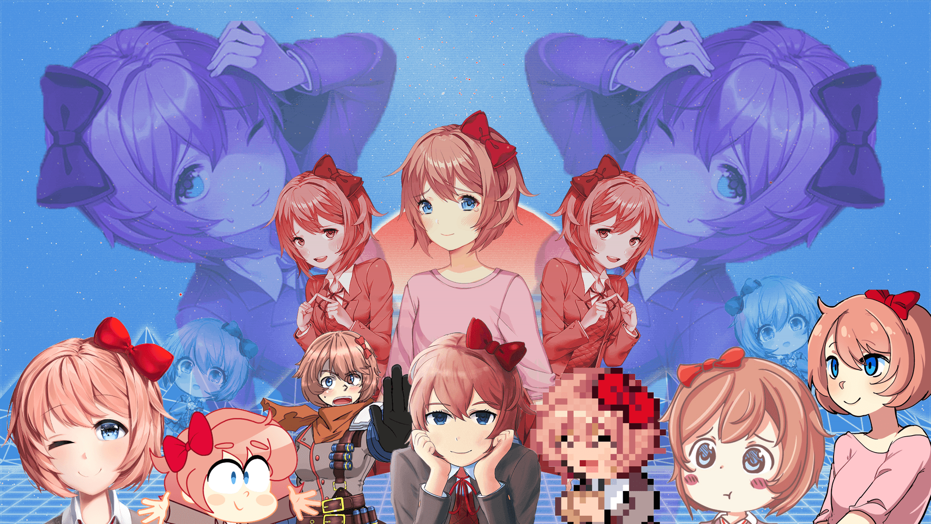 Doki Doki Literature Club Sayori Wallpapers