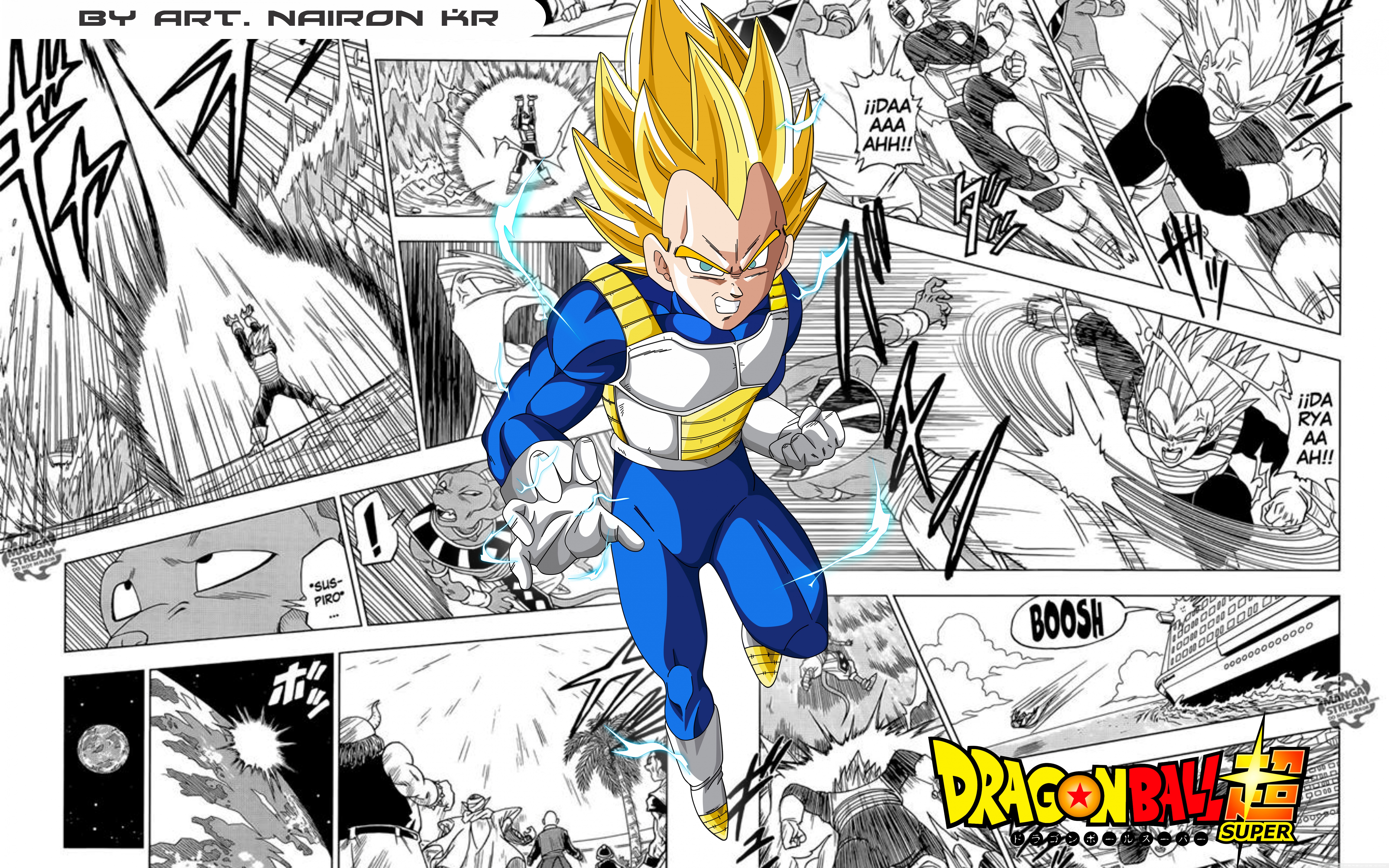 Dragon Ball Manga Art Wallpapers